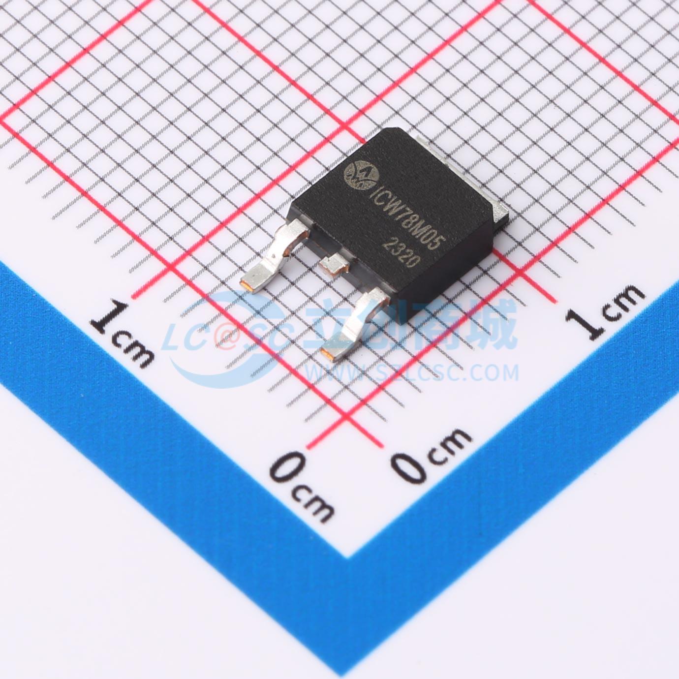 点击查看大图 ICW7805T2G实物图
