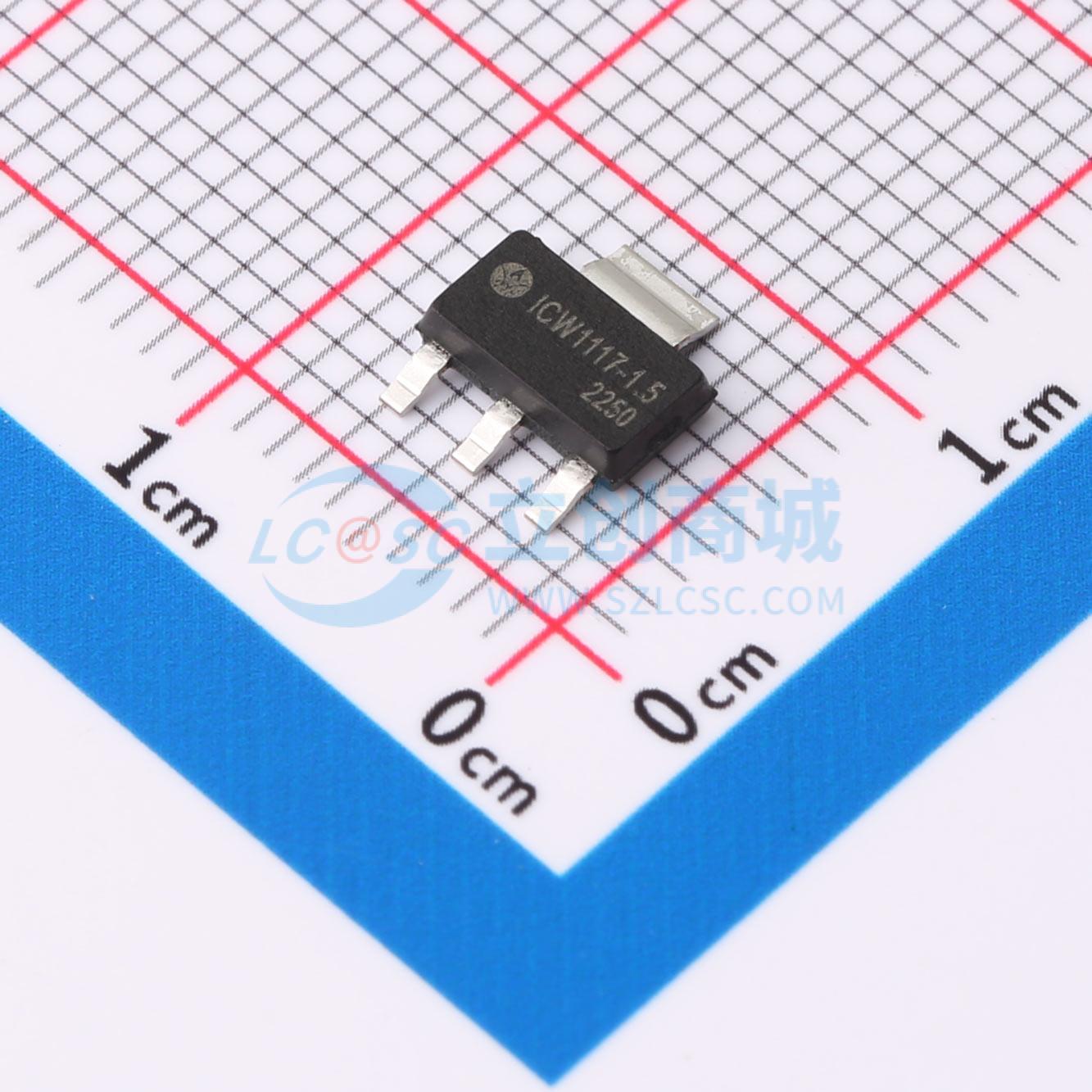 点击查看大图 ICW1117A15S3G实物图