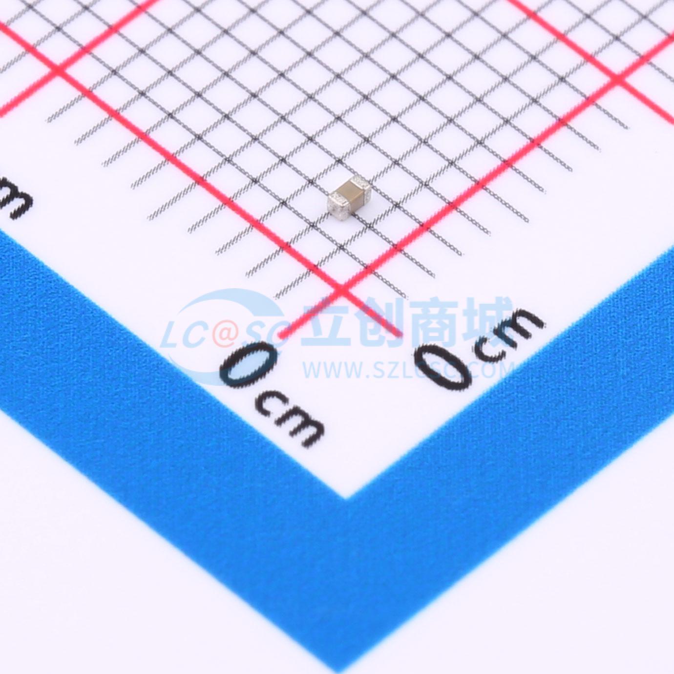 HGC0402R5475K100NTEJ实物图