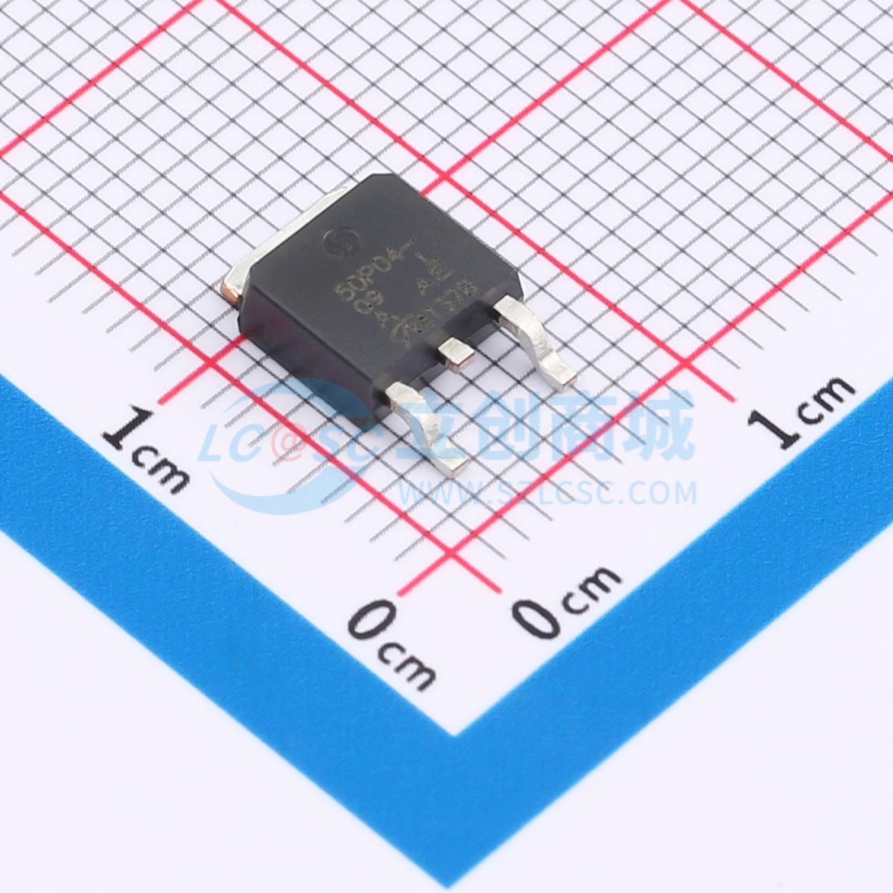 点击查看大图 SQD50P04-09L-GE3-VB实物图