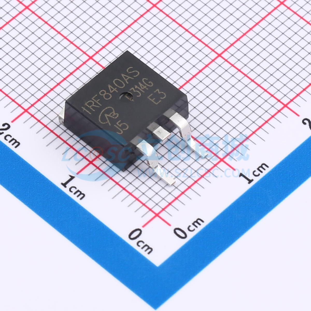点击查看大图 IRF840ASTRRPBF-VB实物图