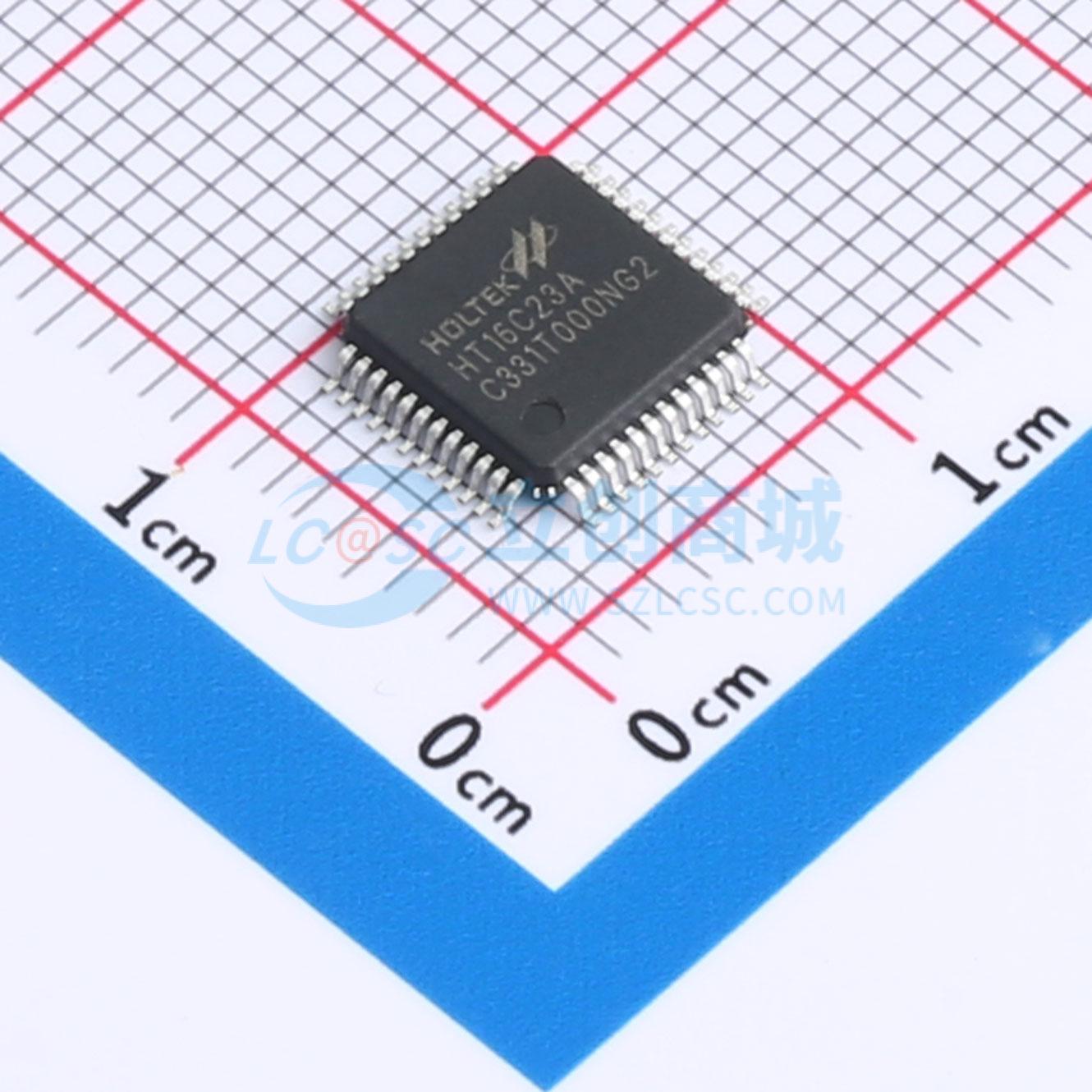 点击查看大图 HT16C23A-48LQFP实物图