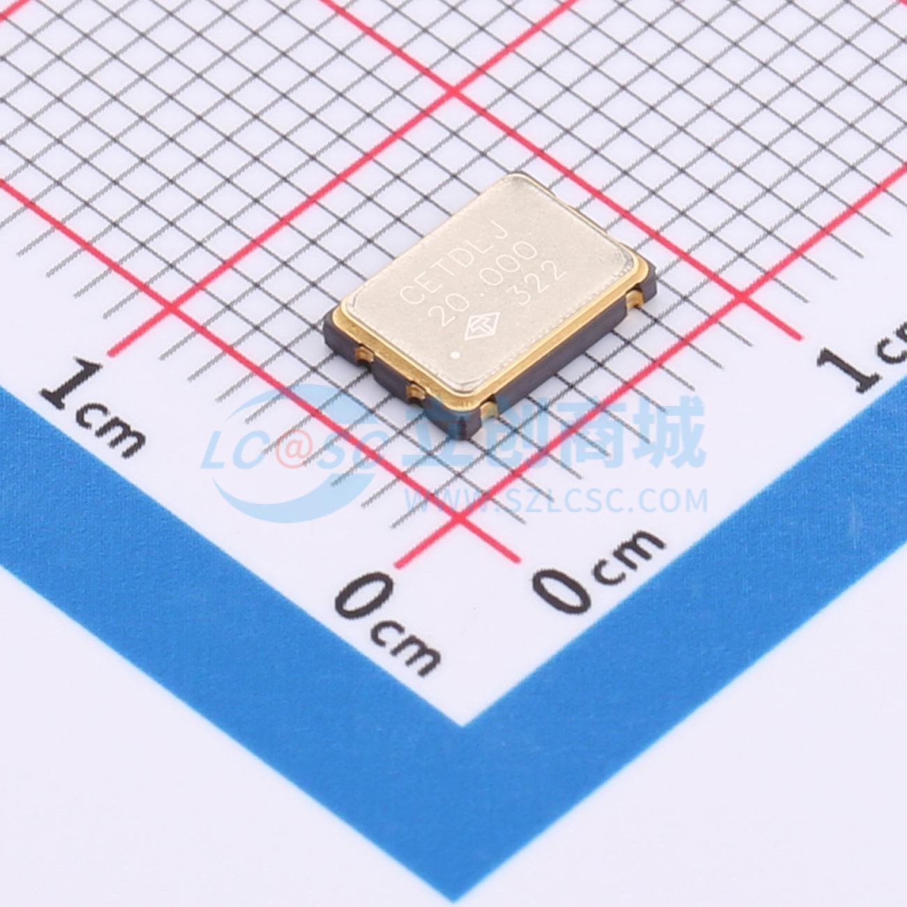 点击查看大图 OCETDLJANF-20.000000MHZ实物图