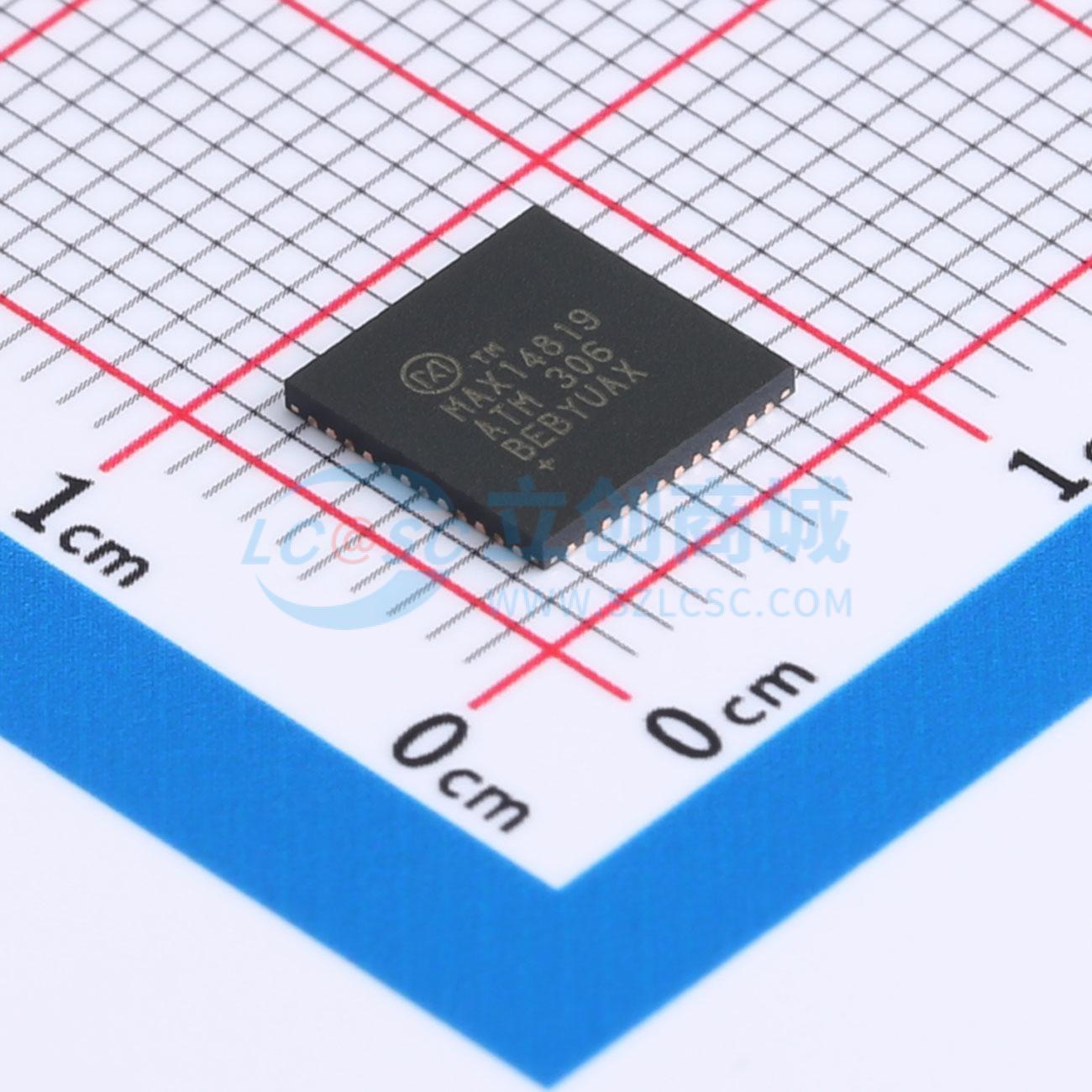 点击查看大图 MAX14819ATM+T实物图