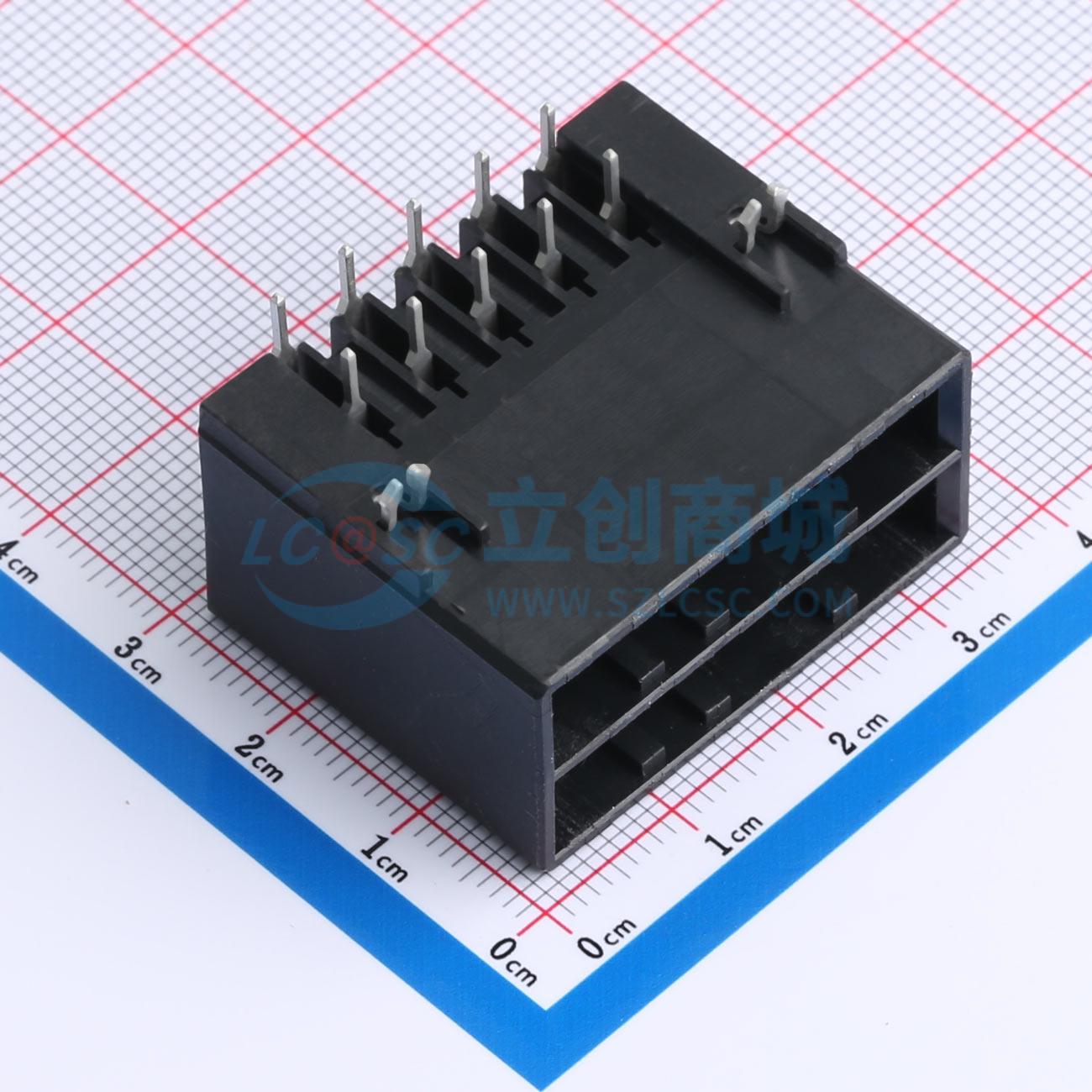 点击查看大图 HC-5.08D-2*5AW-05实物图