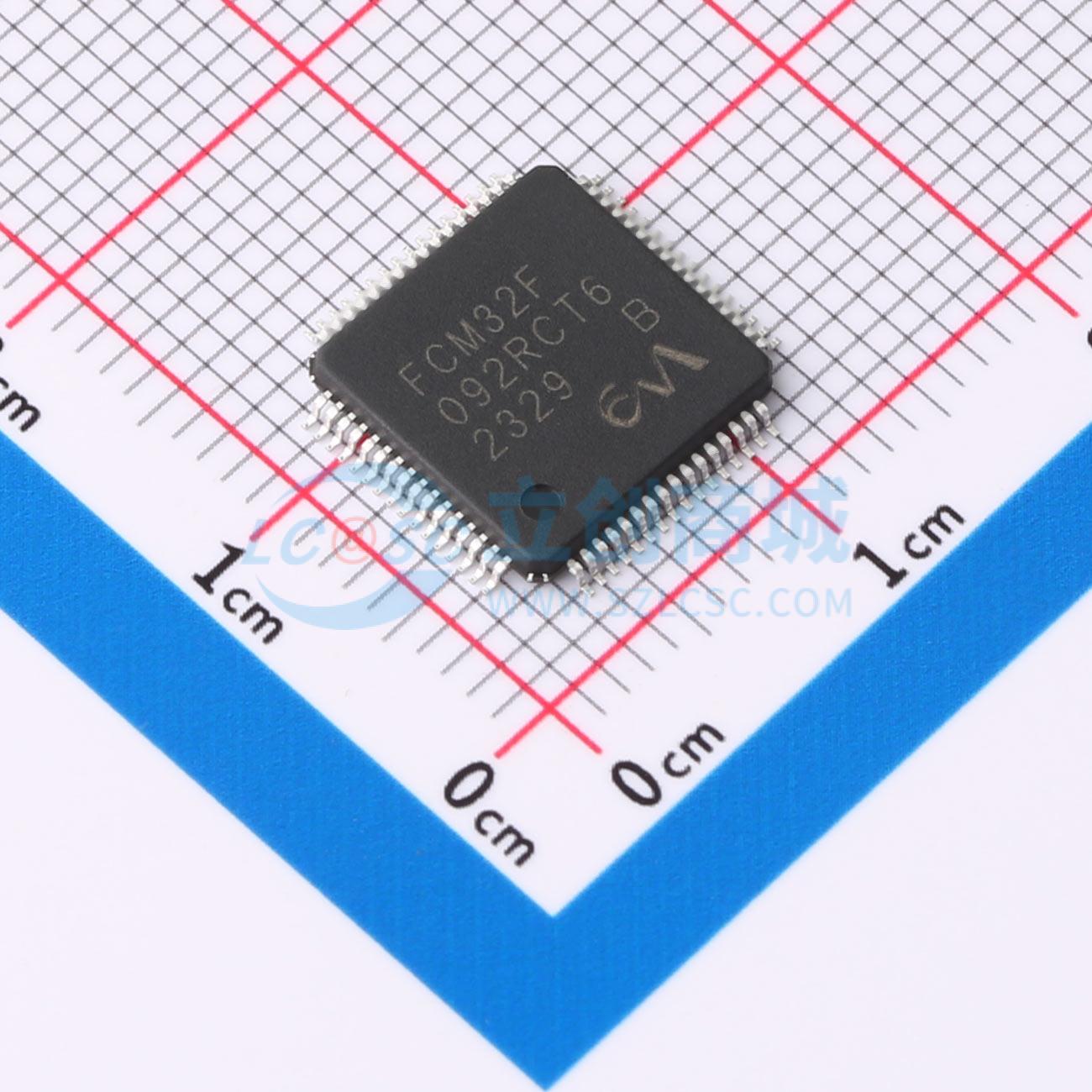 点击查看大图 FCM32F092RCT6实物图