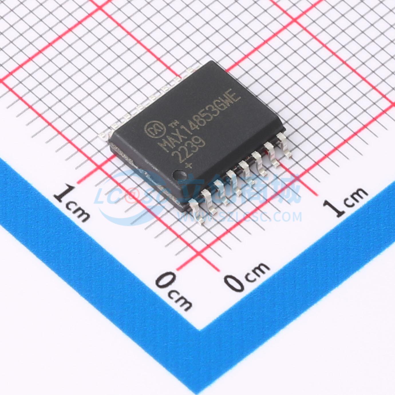 MAX14853GWE+T实物图