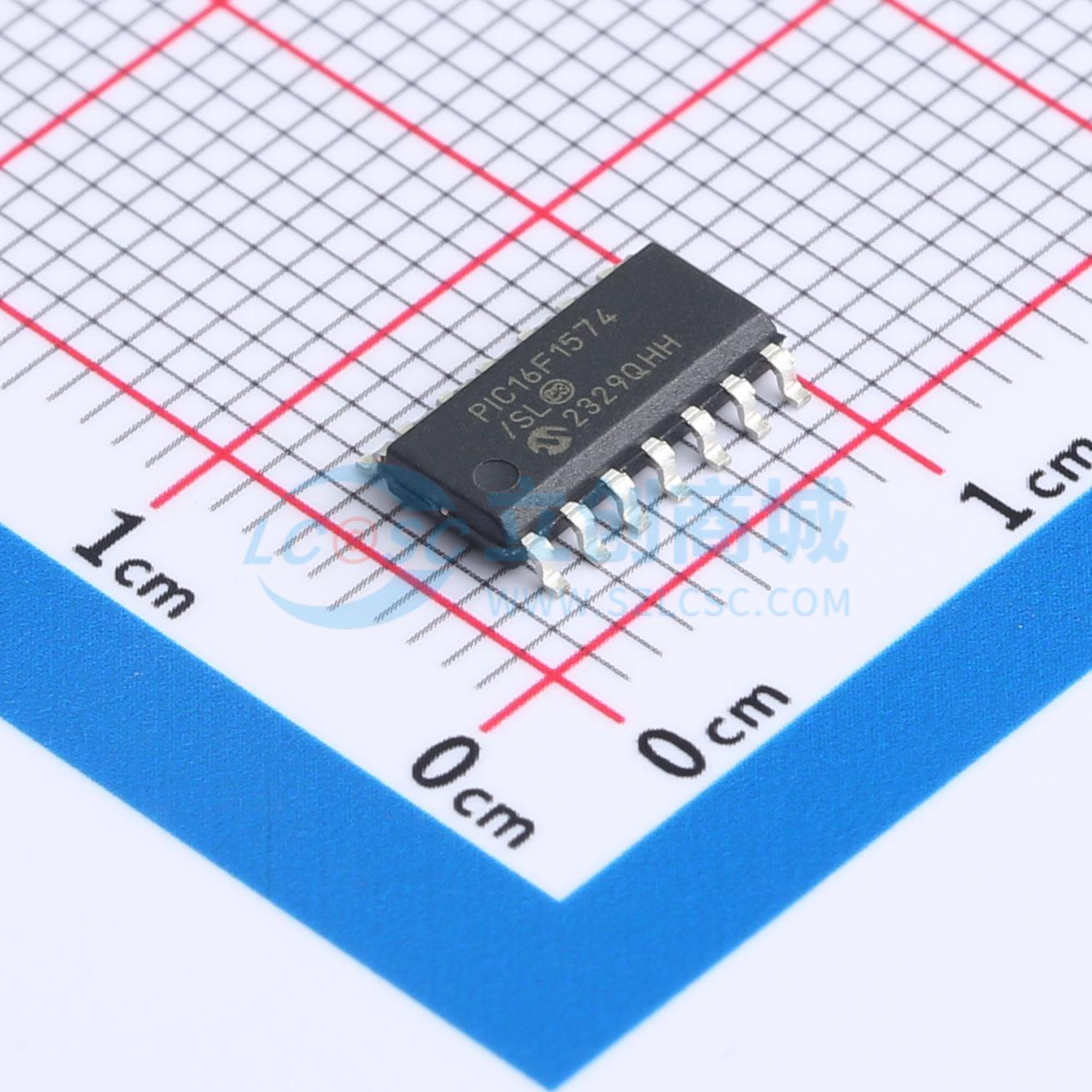 点击查看大图 PIC16F1574-I/SL实物图