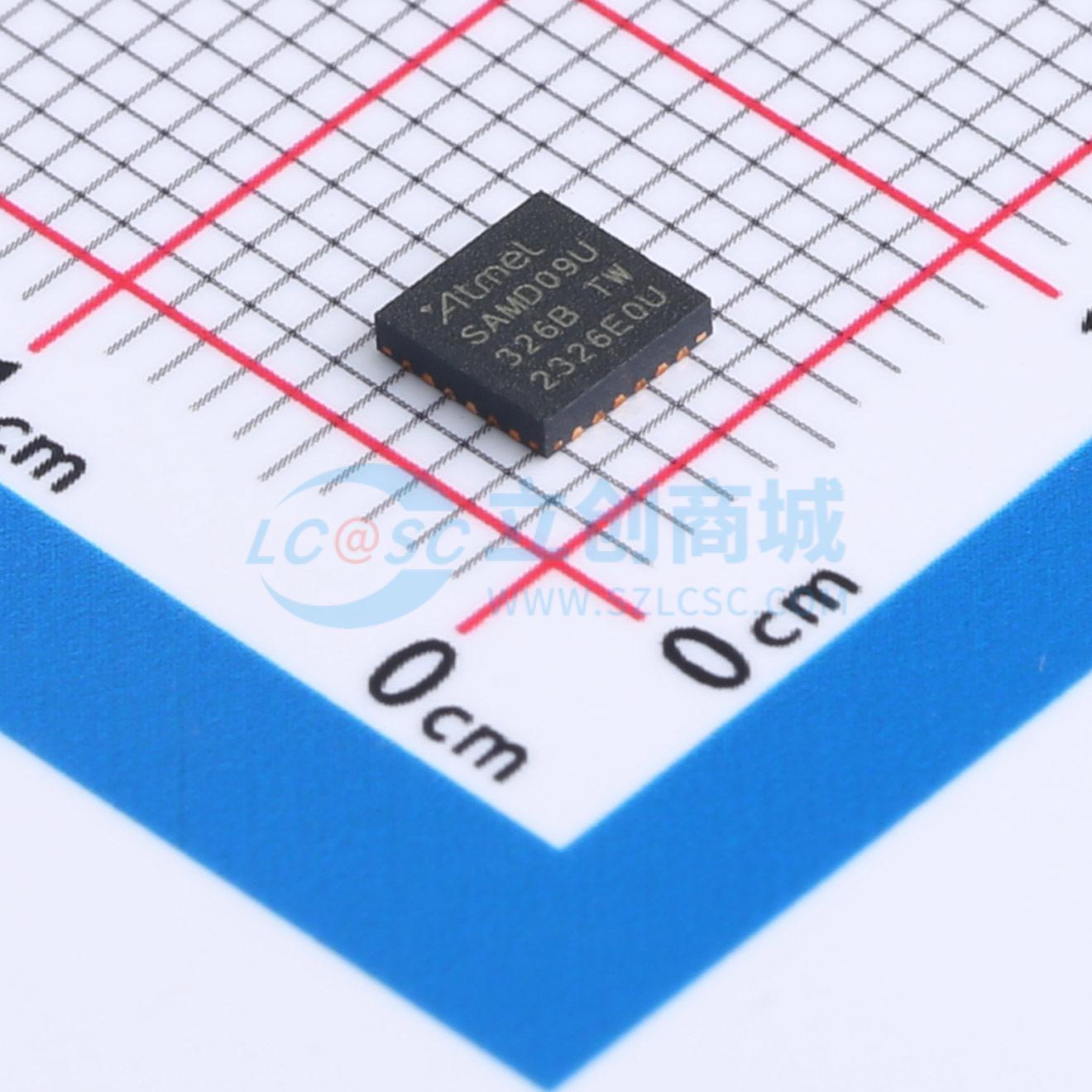 点击查看大图 ATSAMD09D14A-MUT实物图