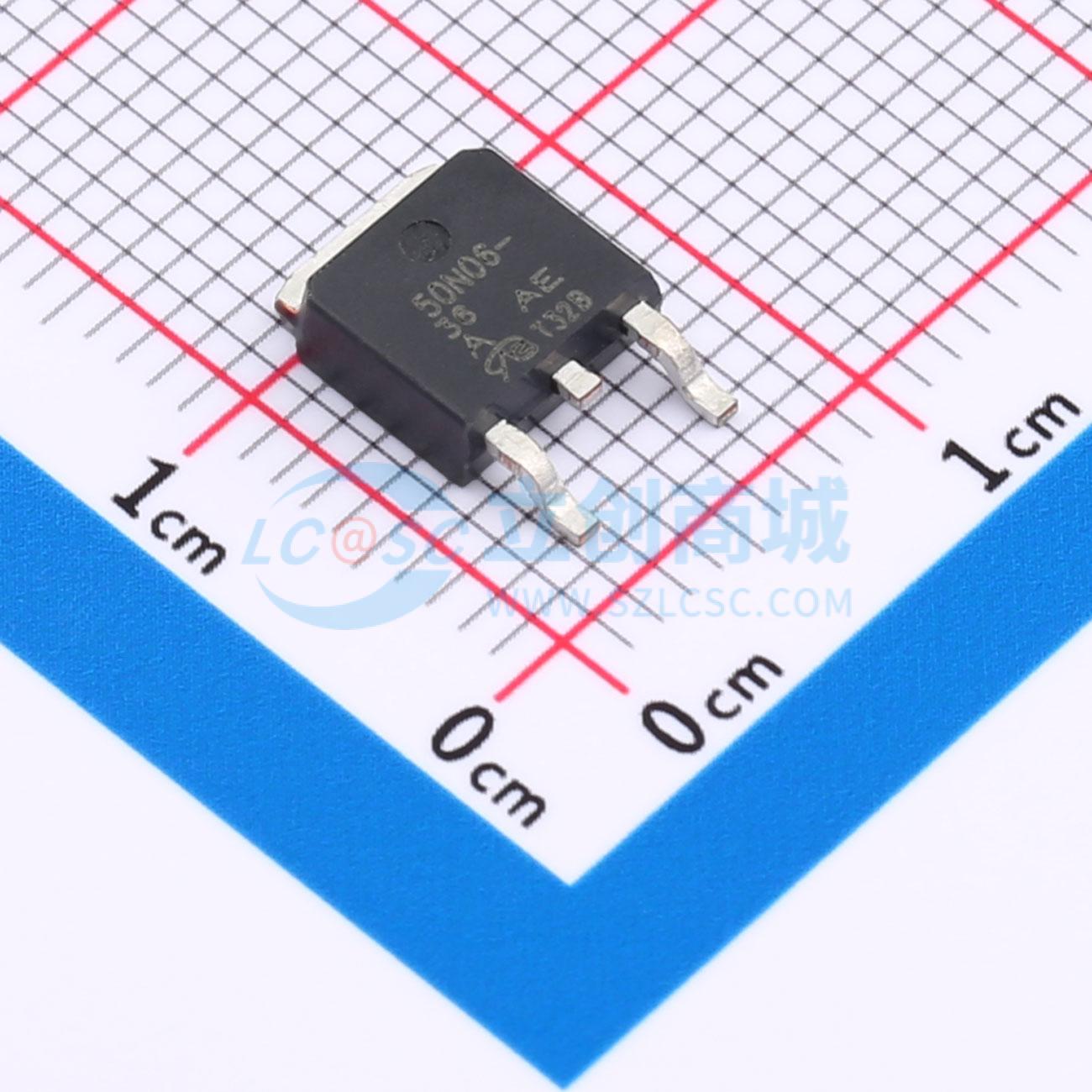 点击查看大图 SUD50N06-36-VB实物图