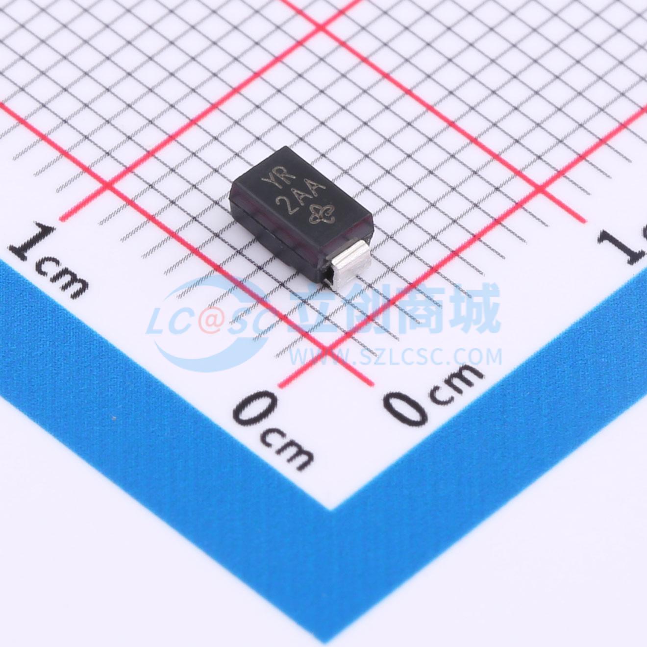 点击查看大图 SMAJ40CAHE3_A/H实物图