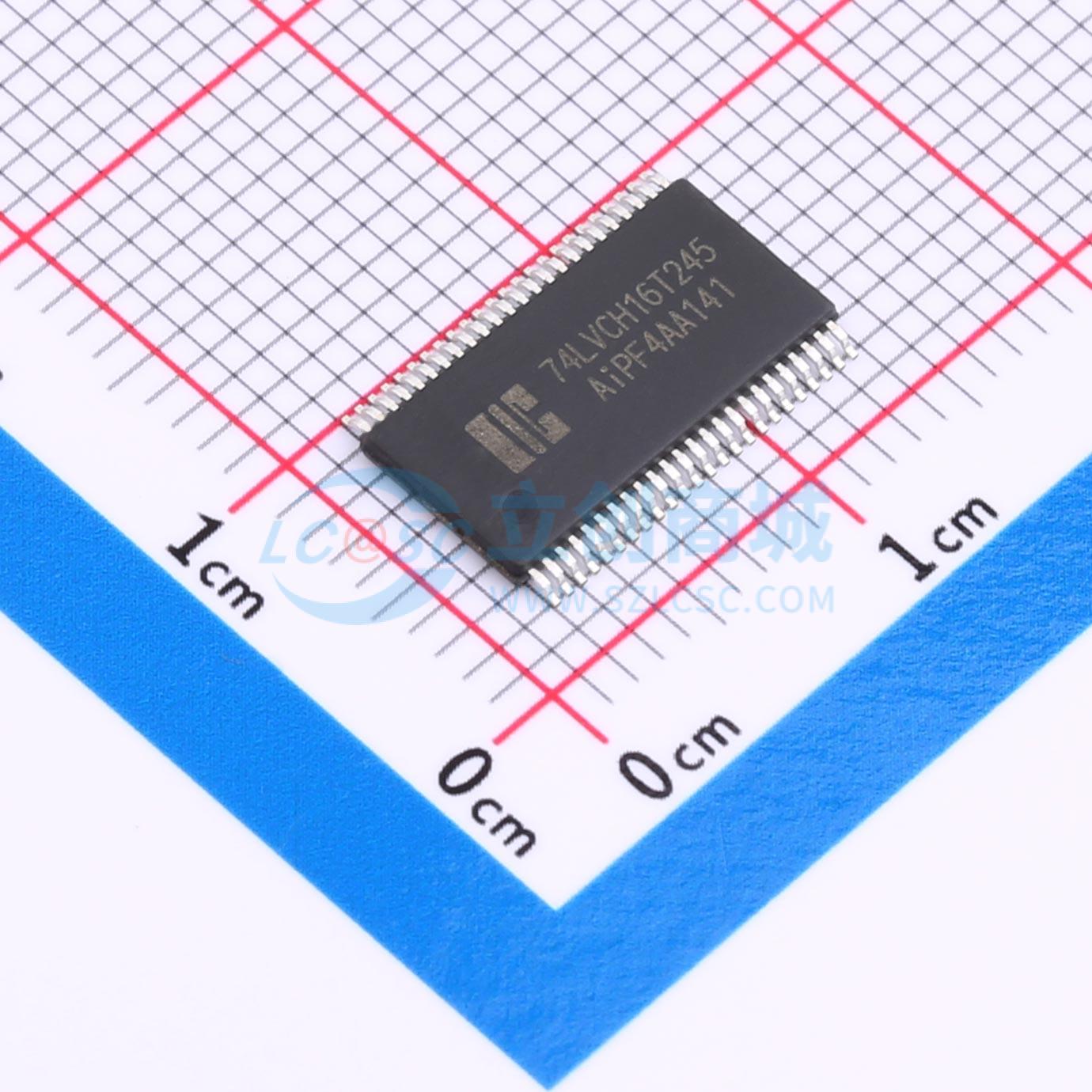 点击查看大图 AiP74LVCH16T245TA48.TB实物图