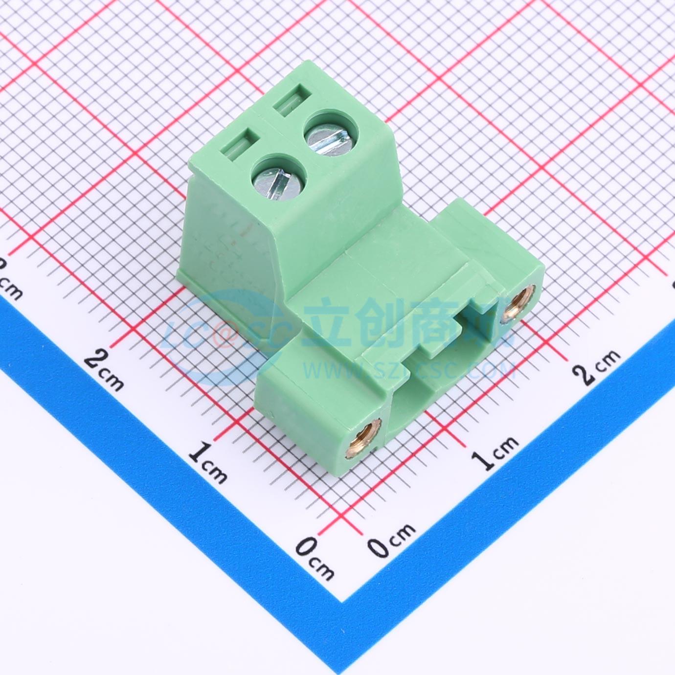 点击查看大图 2EDGKRP-5.08-02P-14-00A(H)实物图