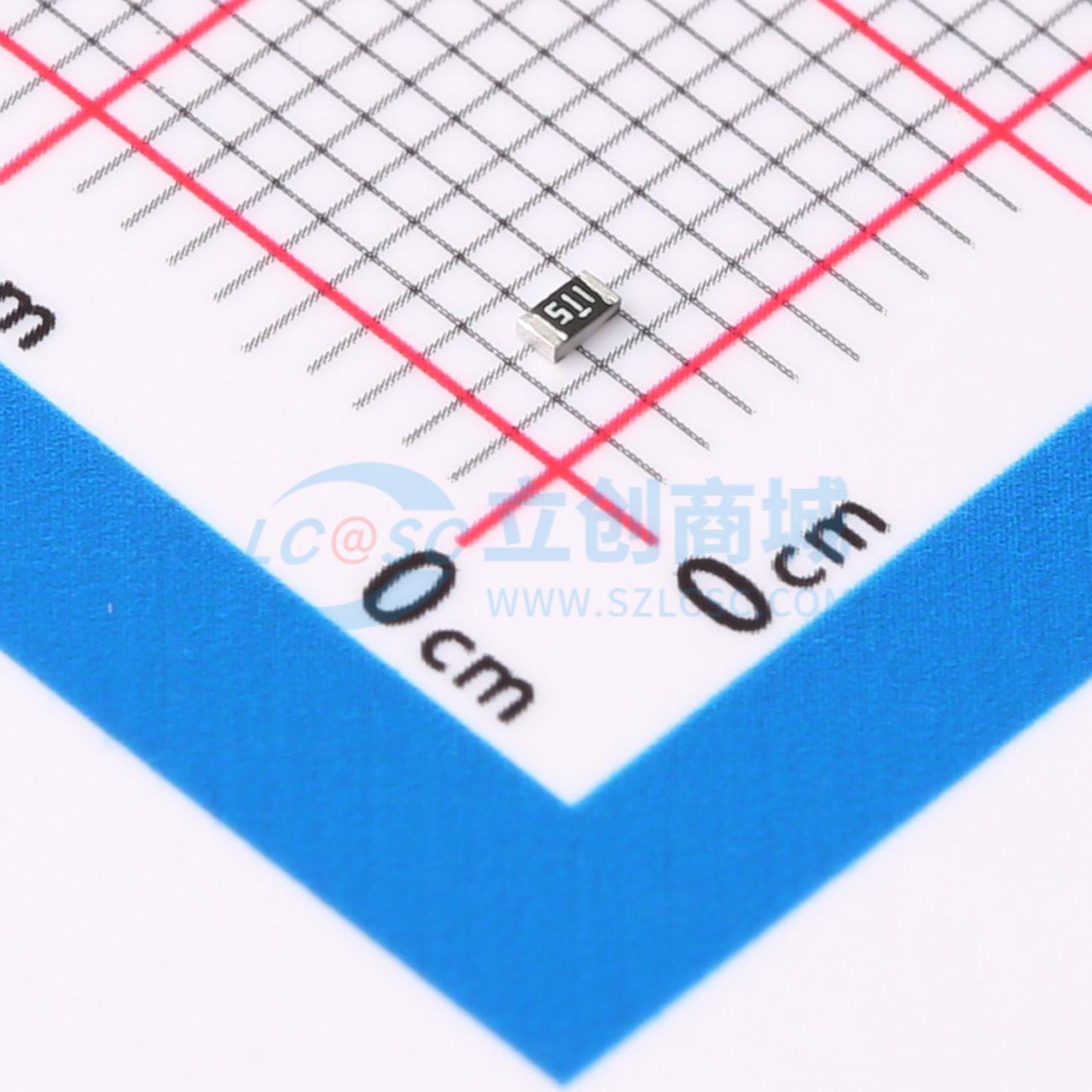 点击查看大图 FRQ0603F5100TS实物图