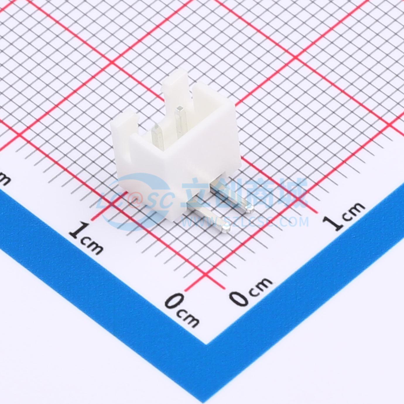 点击查看大图 HX 2.54mm-2P WZ实物图