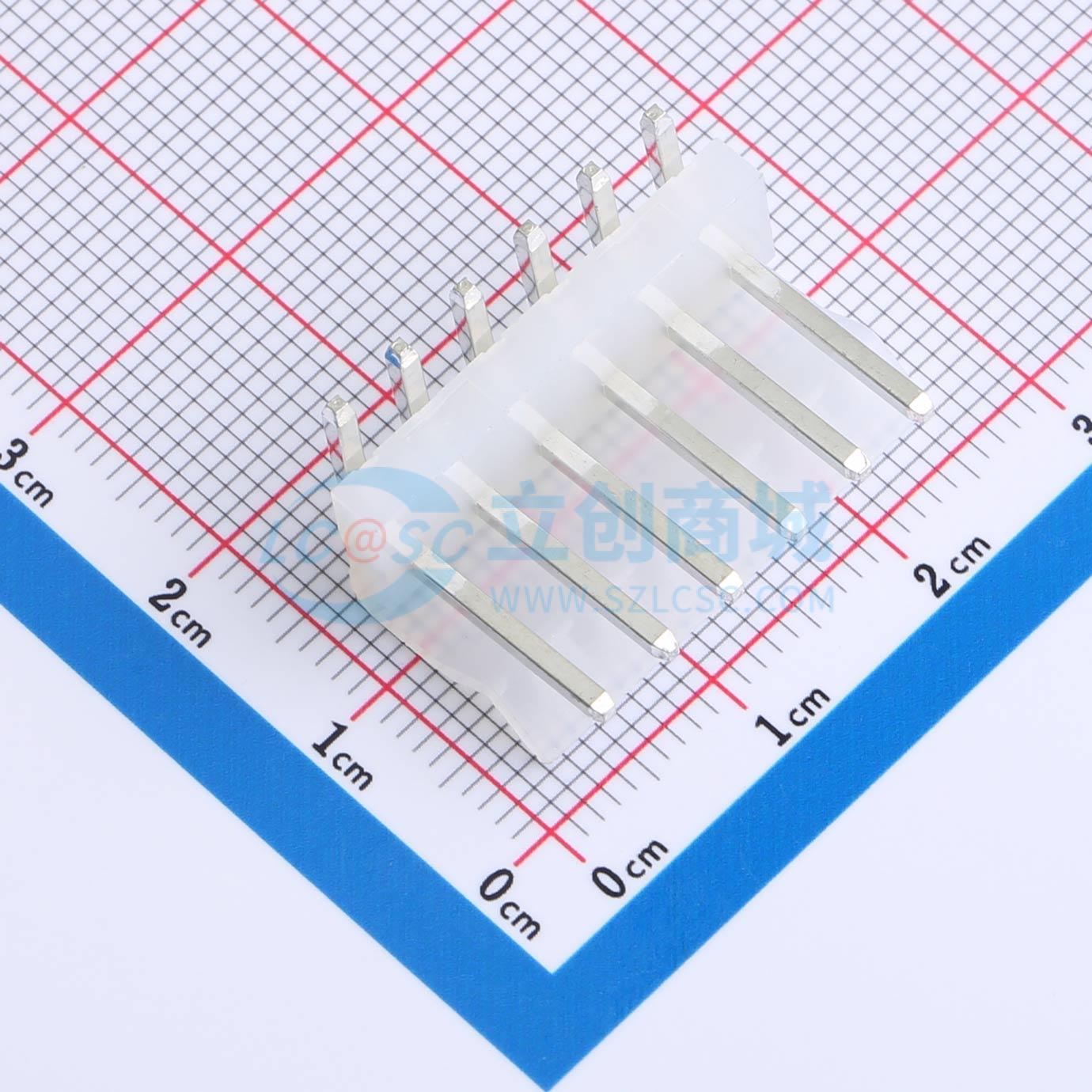 点击查看大图 CH3.96-6P WZ实物图