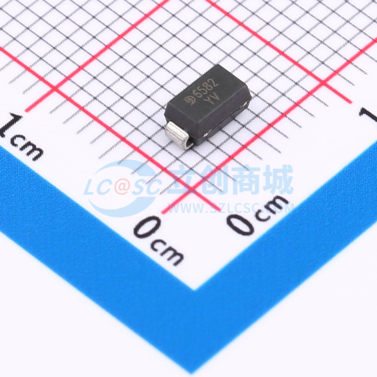 点击查看大图 SMAJ45CA实物图
