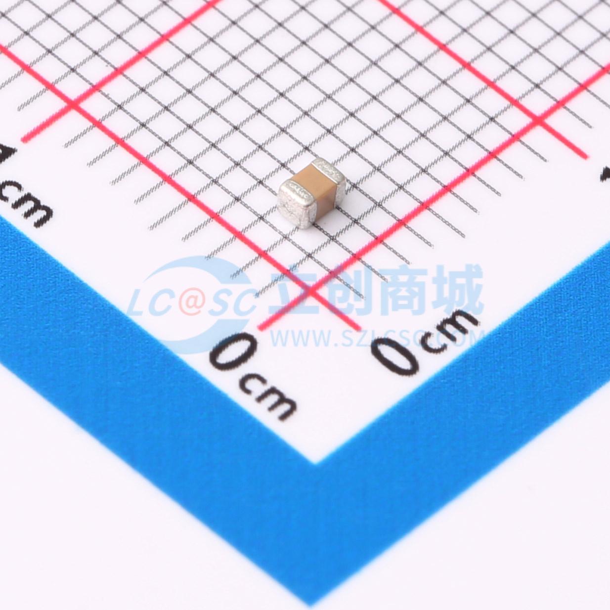 点击查看大图 0805B222K102CT实物图