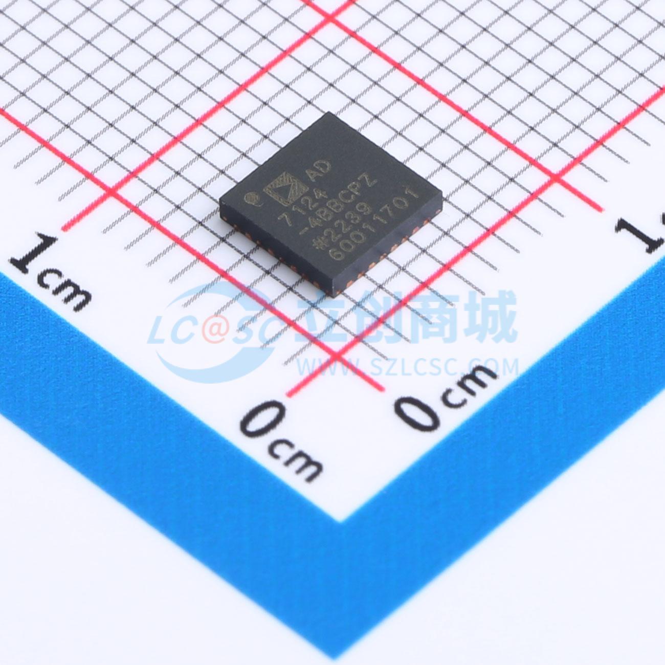 AD7124-4BBCPZ实物图