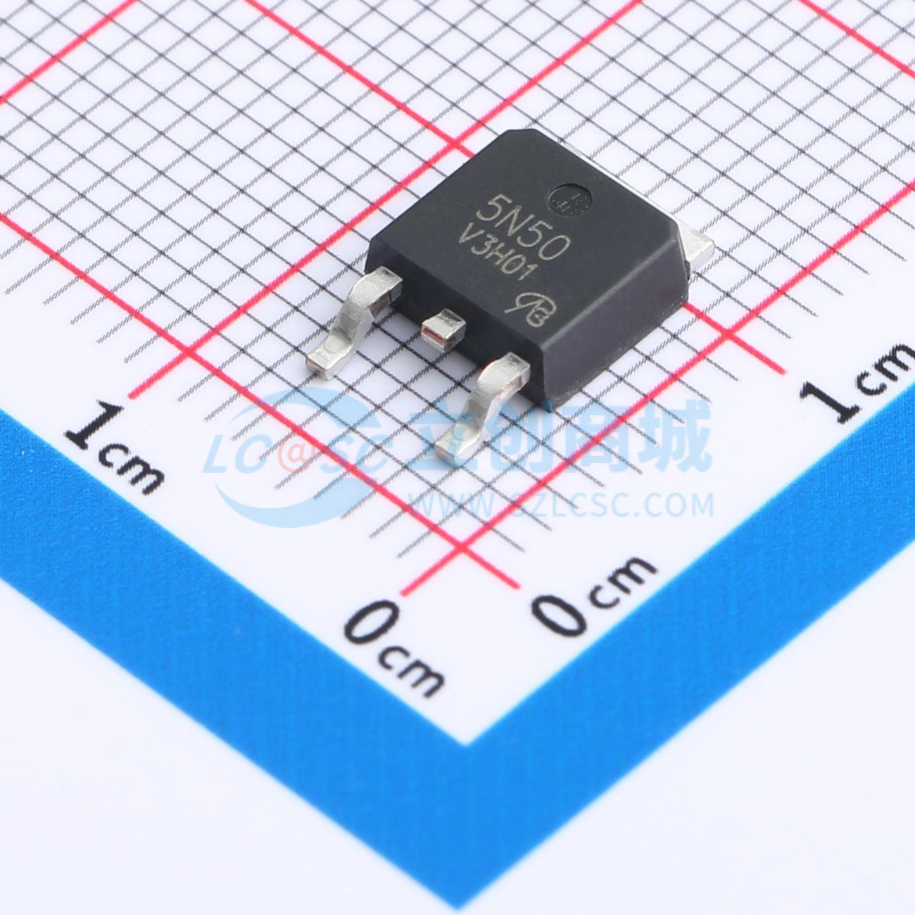 点击查看大图 NTD5N50T4-VB实物图