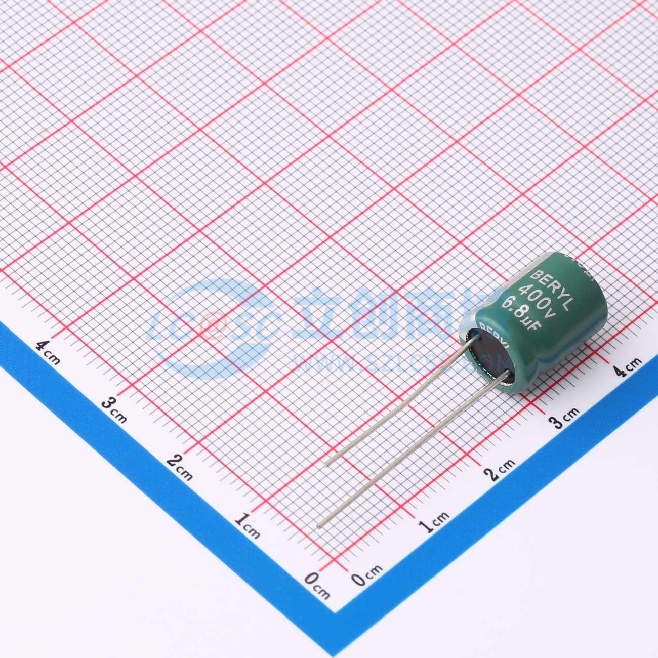 点击查看大图 RD400M6R8LO10*13TH-2A2Et实物图