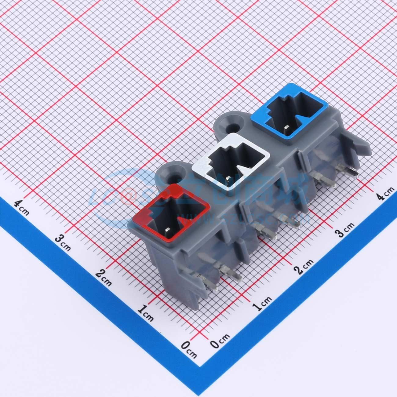 点击查看大图 SD-13 red white blue实物图