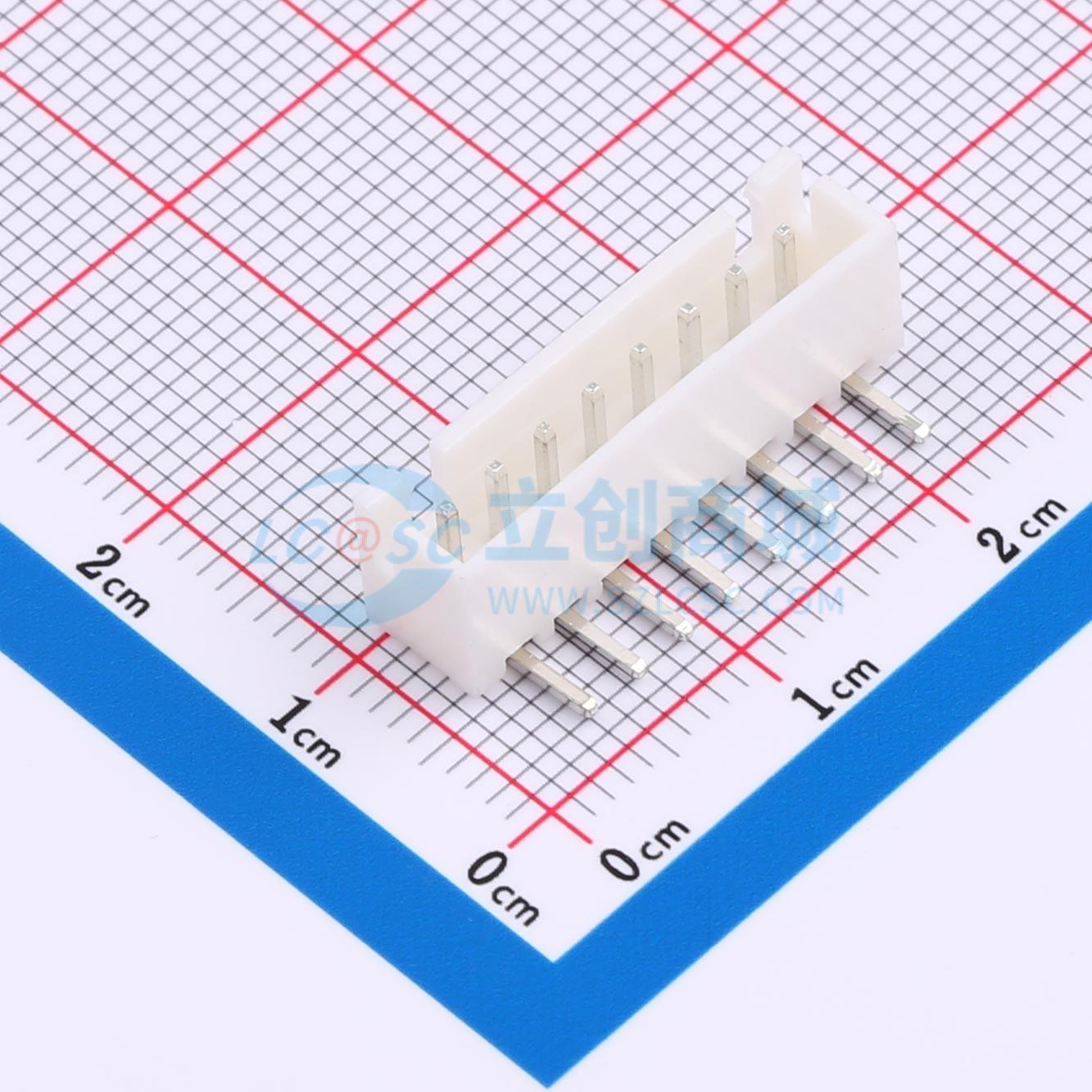 点击查看大图 HX 2.54mm-8P WZ实物图