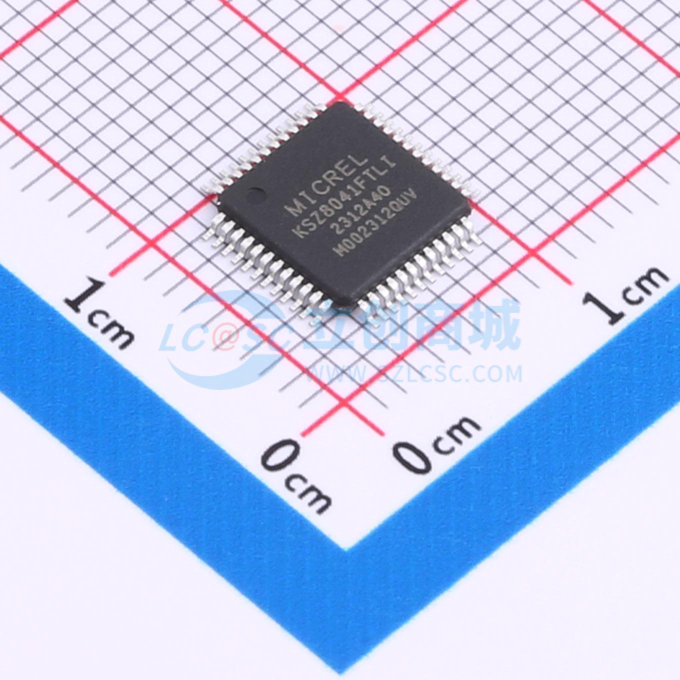 点击查看大图 KSZ8041FTLI-TR实物图