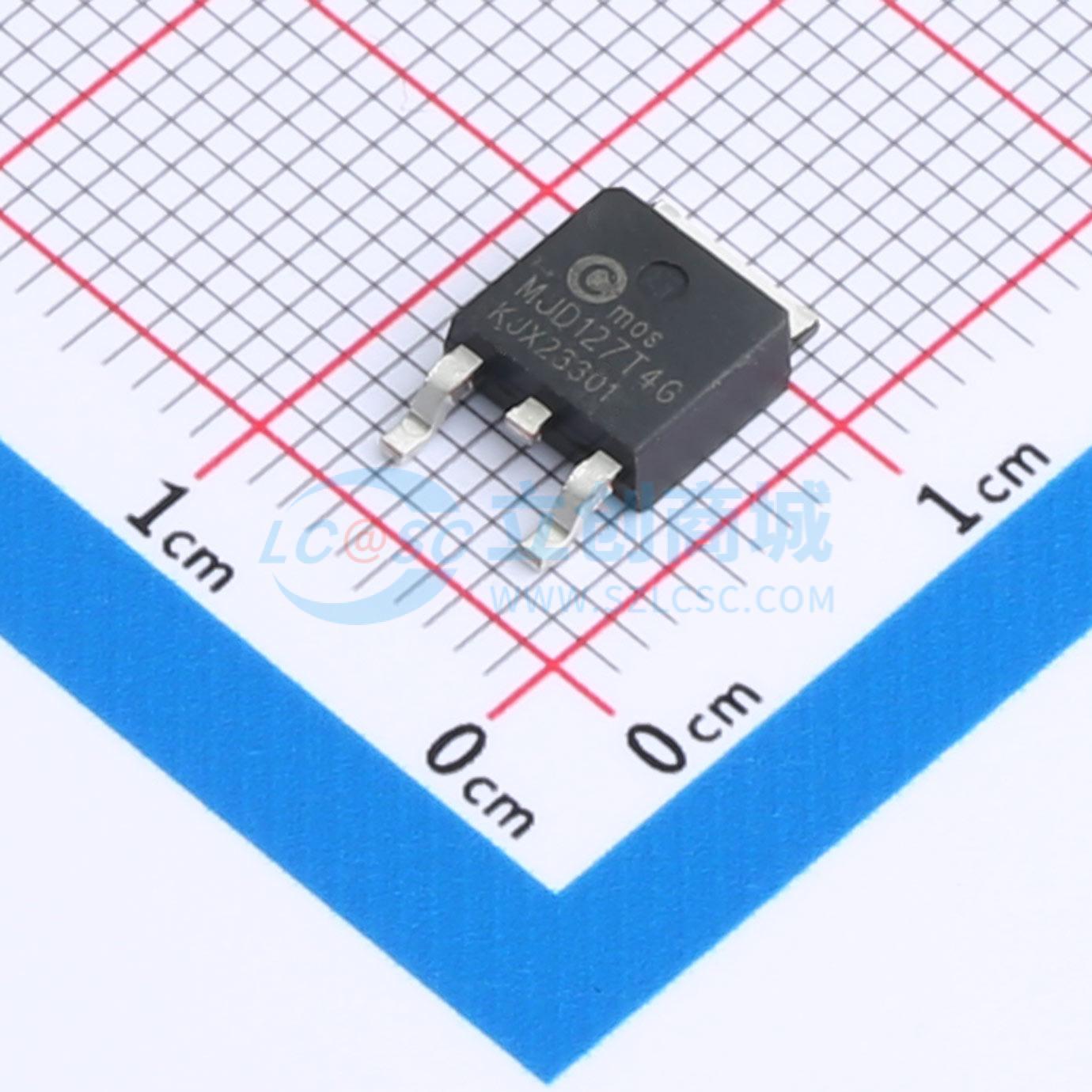 点击查看大图 MJD127T4G实物图