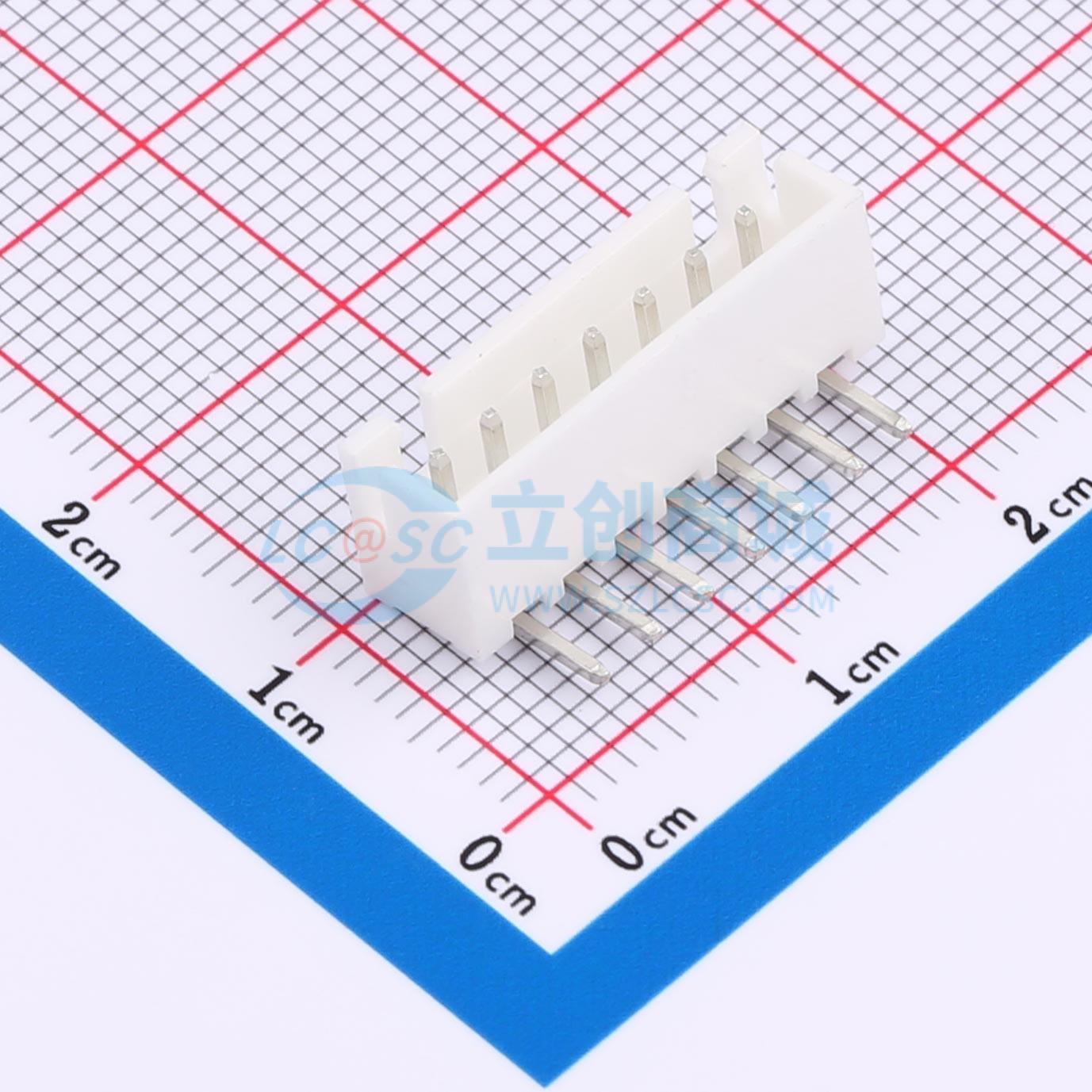 HX 2.54mm-7P WZ实物图