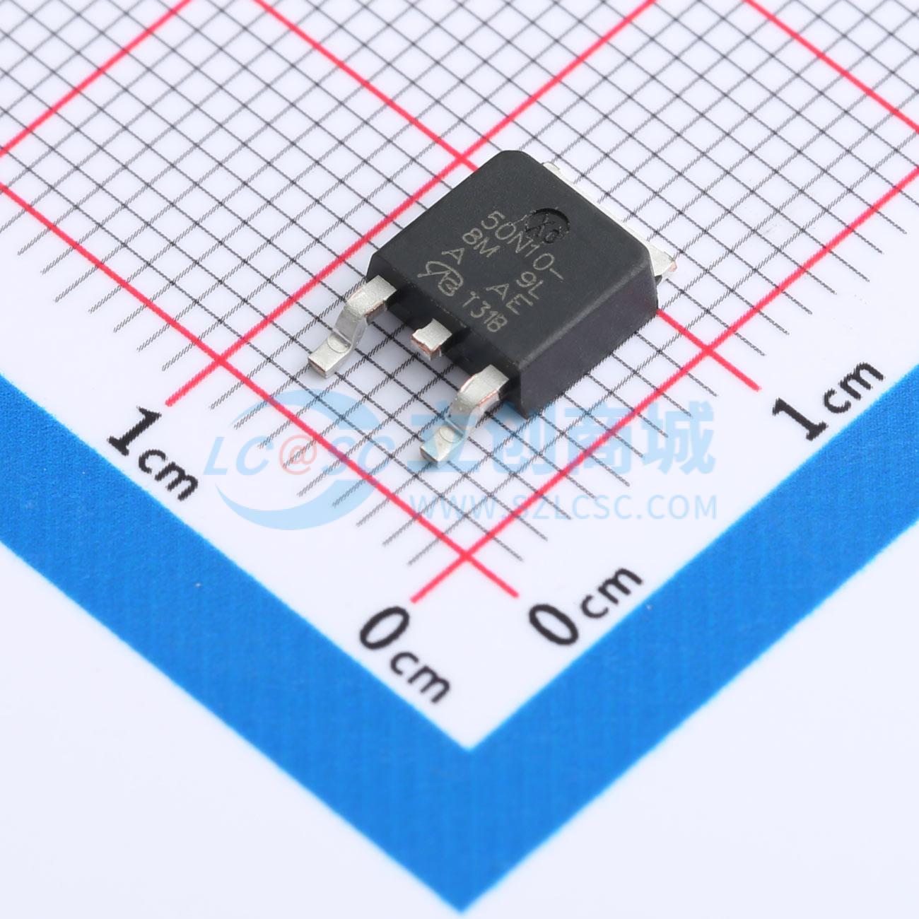 点击查看大图 SQD50N10-8M9L-GE3-VB实物图