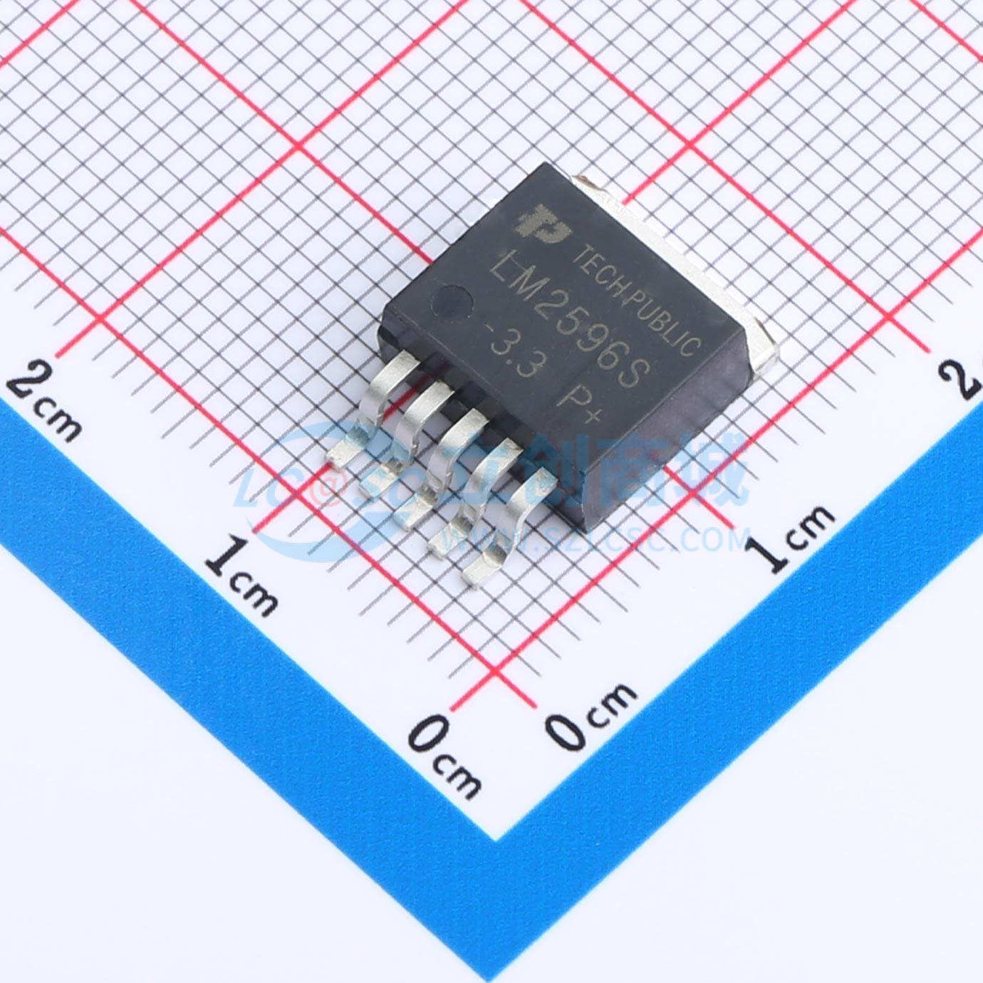 点击查看大图 LM2596S-3.3实物图