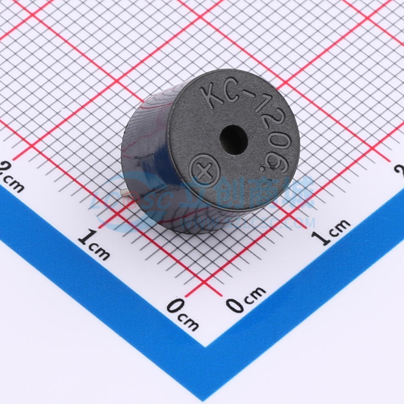 点击查看大图 HY1212GP 12V 2400HZ实物图