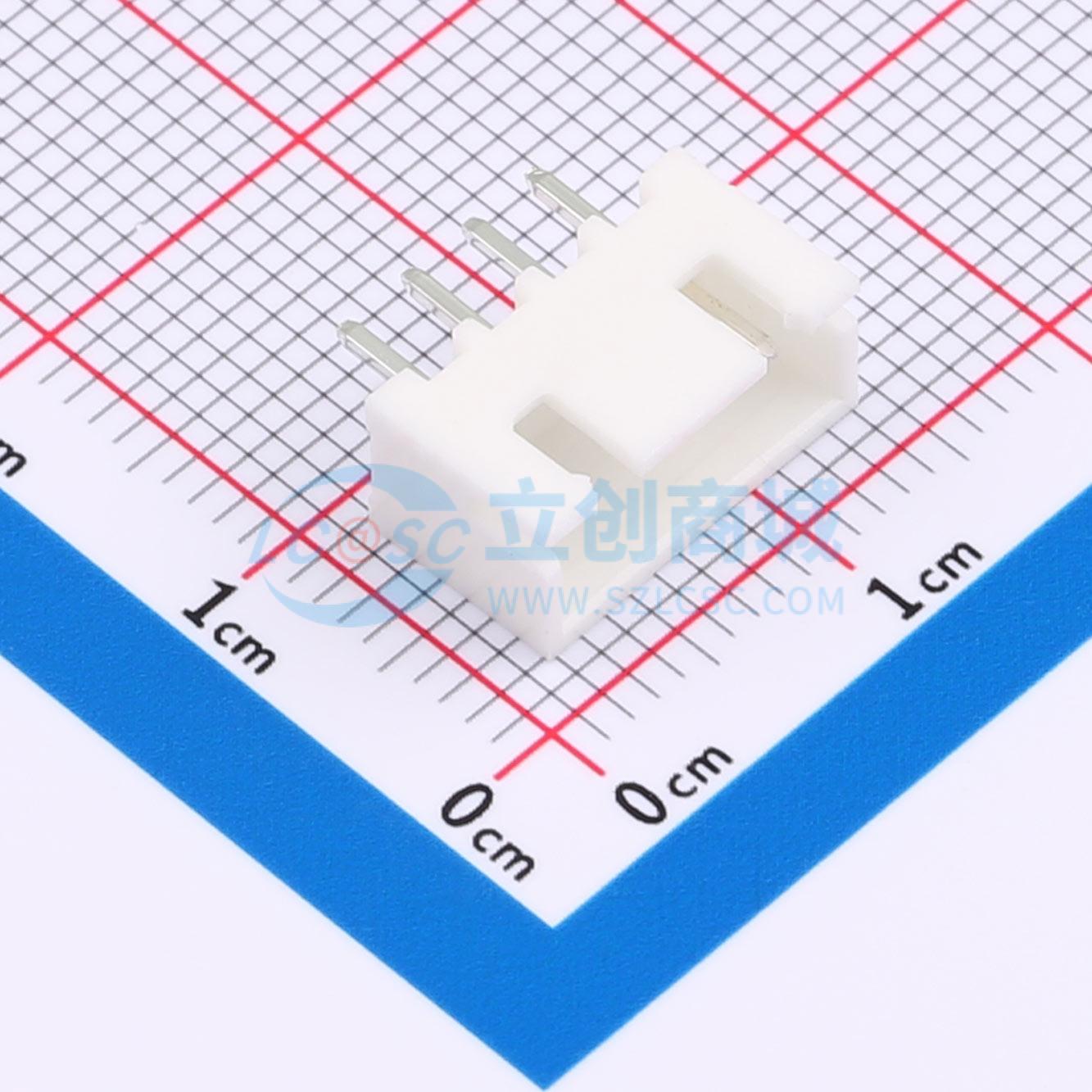 点击查看大图 HX 2.54mm-4P ZZ实物图