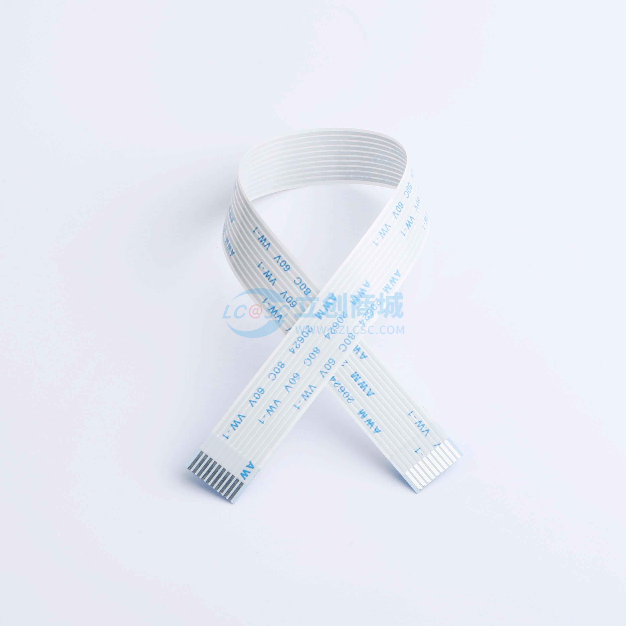 点击查看大图 HX FFC-1.0-10P-200mm实物图