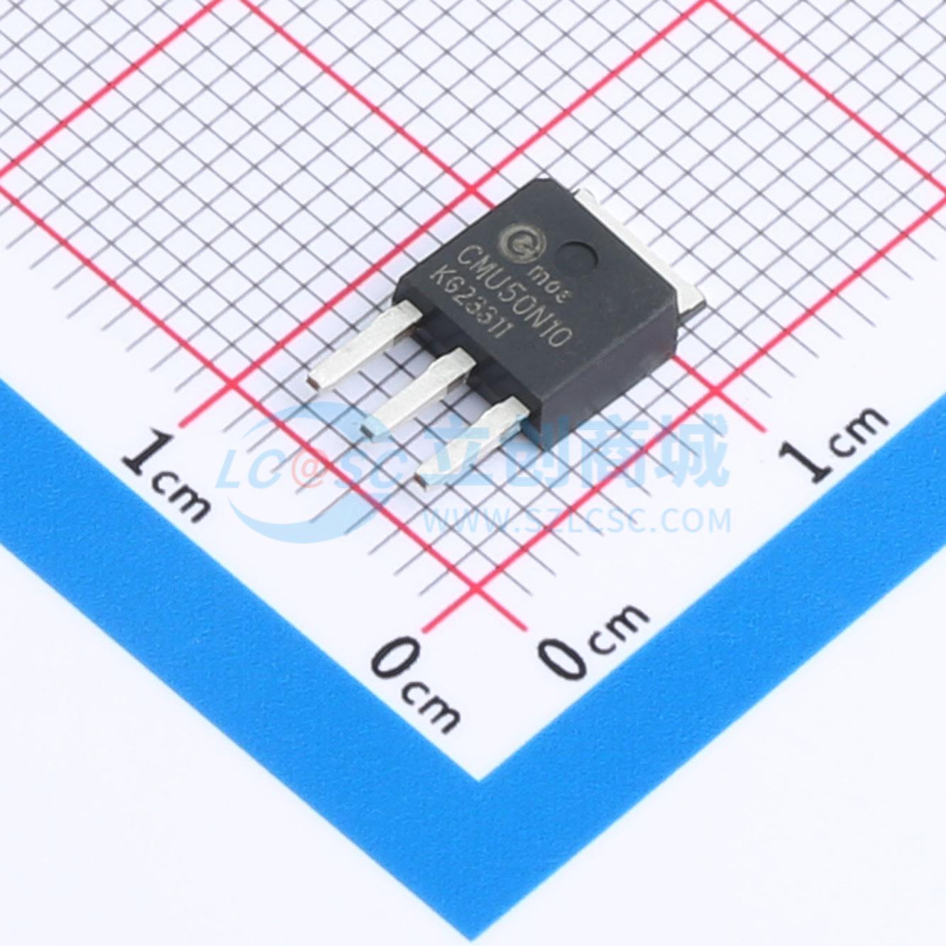 点击查看大图 CMU50N10实物图