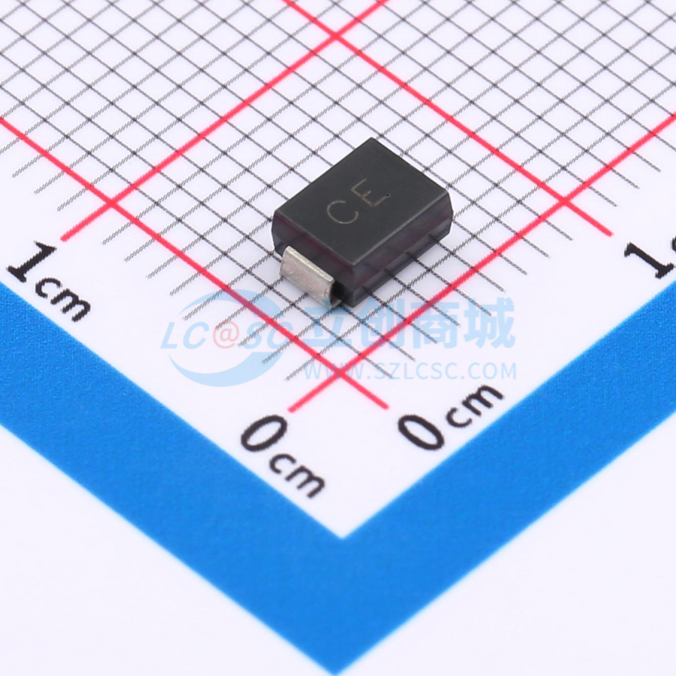 点击查看大图 SMBJ26CA实物图