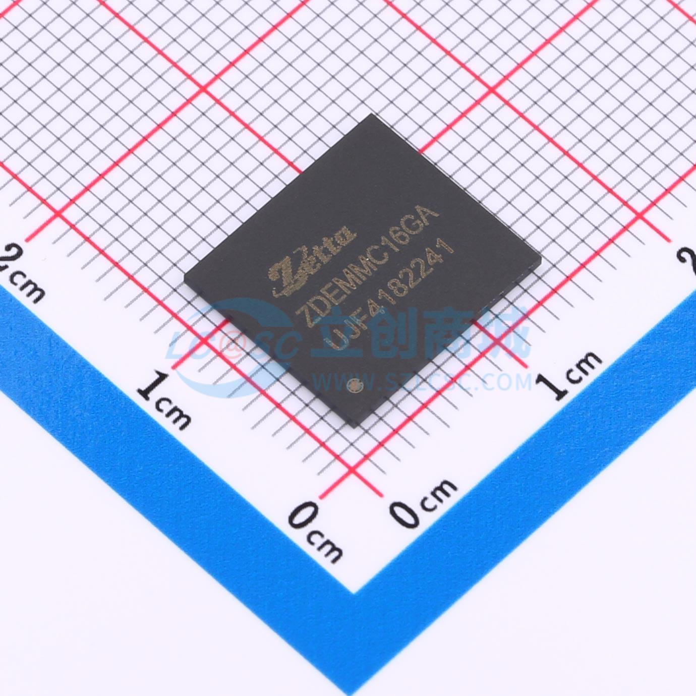 点击查看大图 ZDEMMC16GA实物图