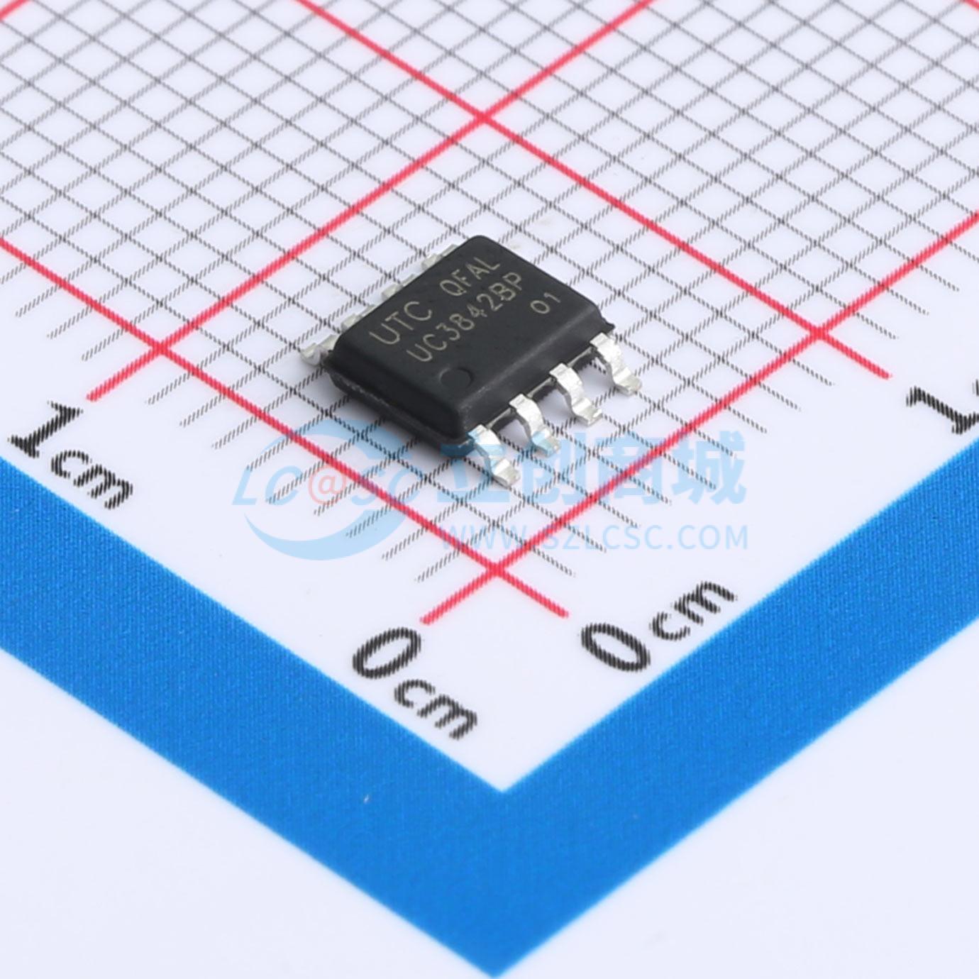 点击查看大图 UC3842BP实物图