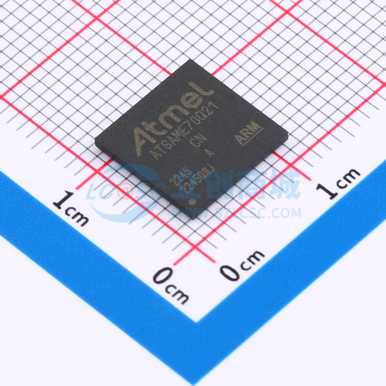 点击查看大图 ATSAME70Q21A-CN实物图