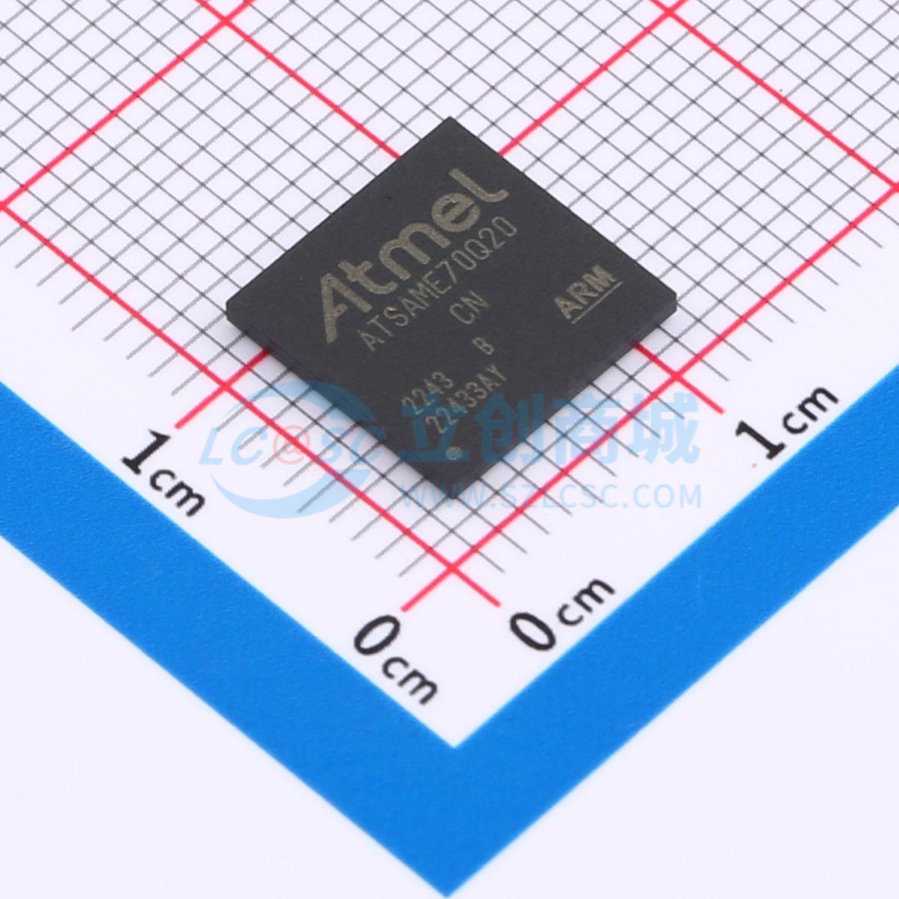 点击查看大图 ATSAME70Q20B-CN实物图