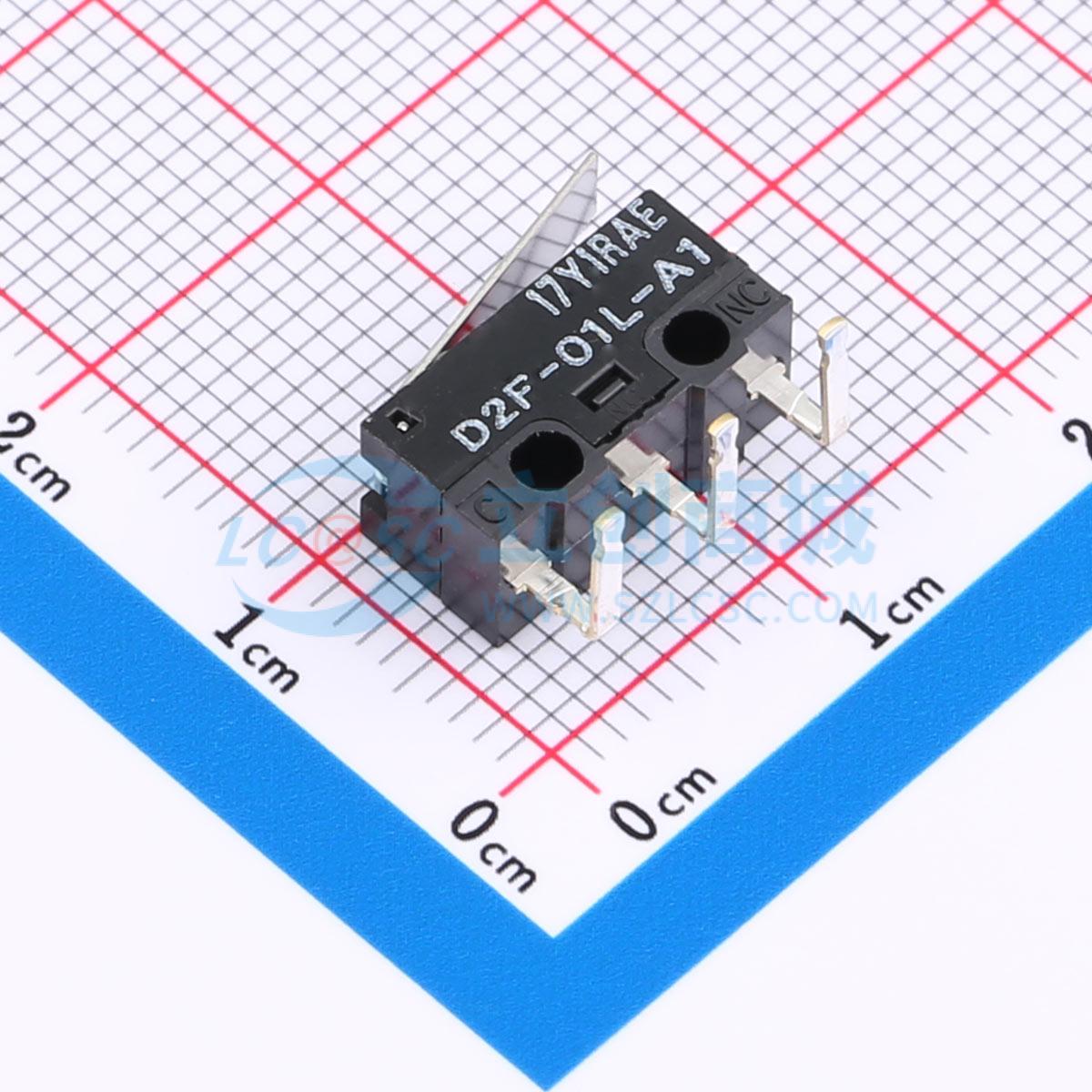 点击查看大图 D2F-01L-A1实物图