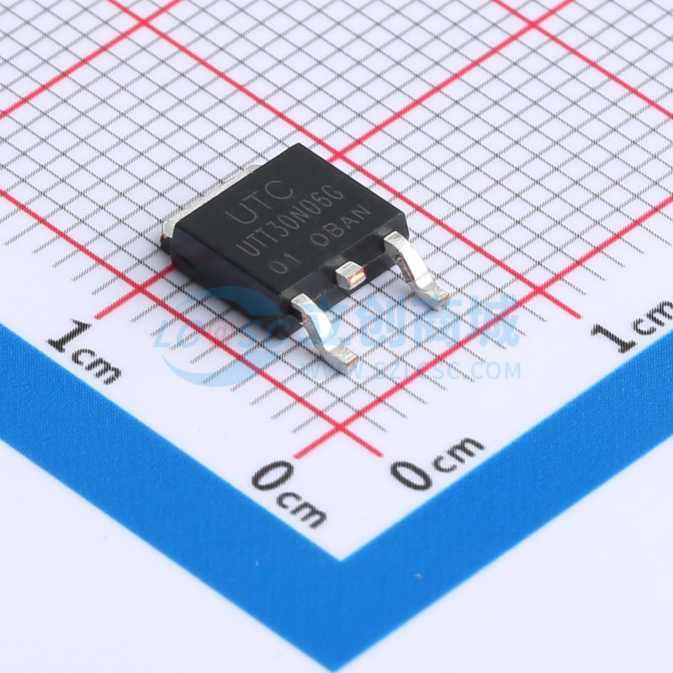 点击查看大图 UTT30N06G实物图