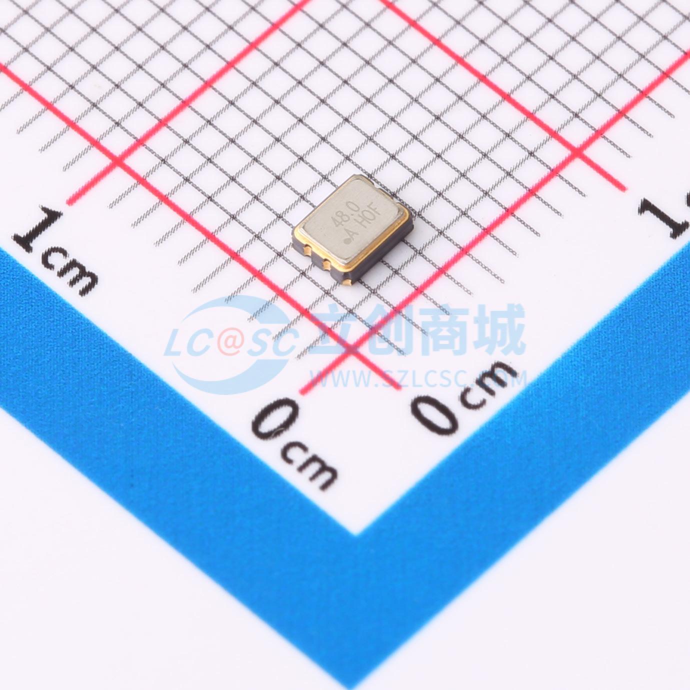 点击查看大图 ASE-48.000MHZ-LC-T实物图