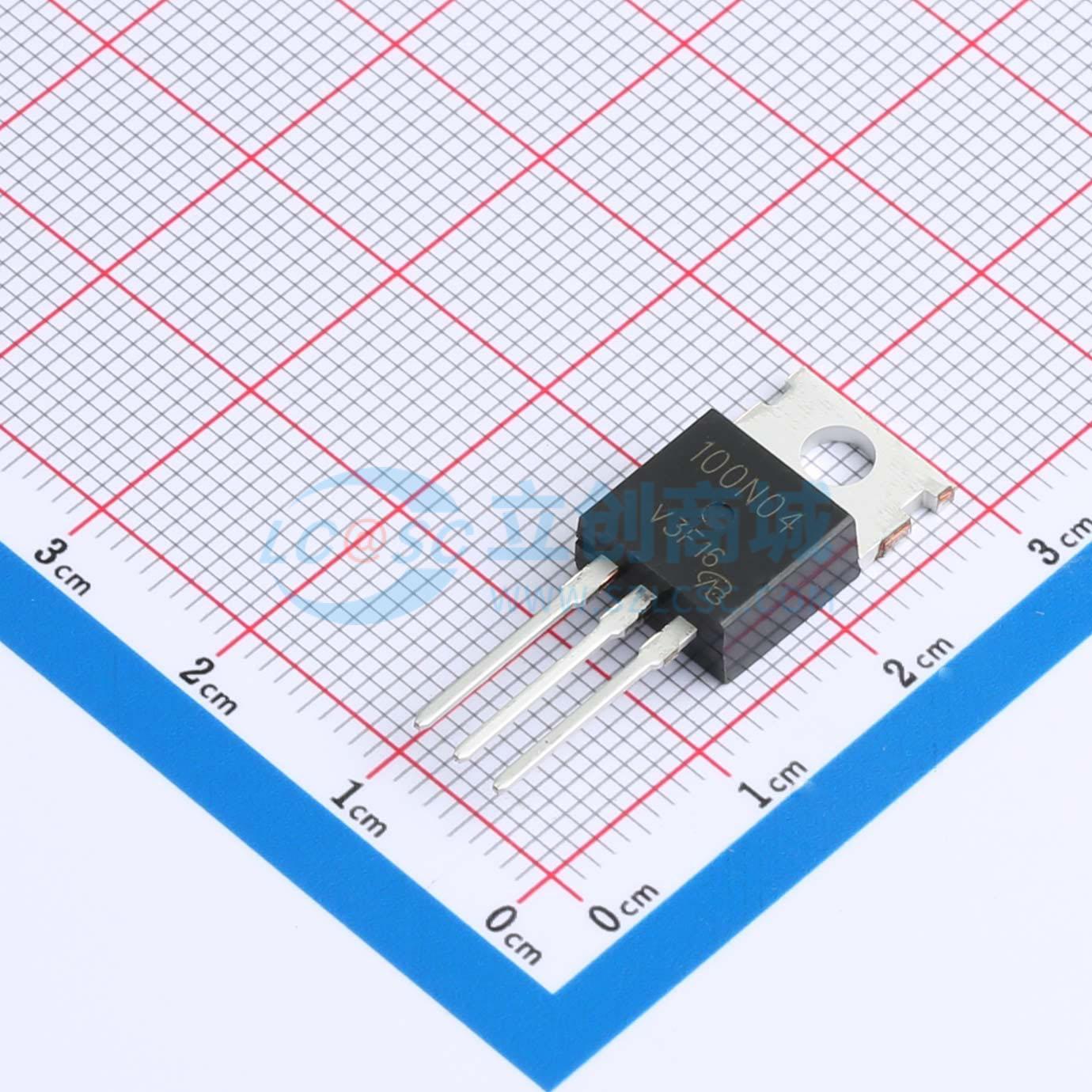点击查看大图 IXTP100N04T2-VB实物图