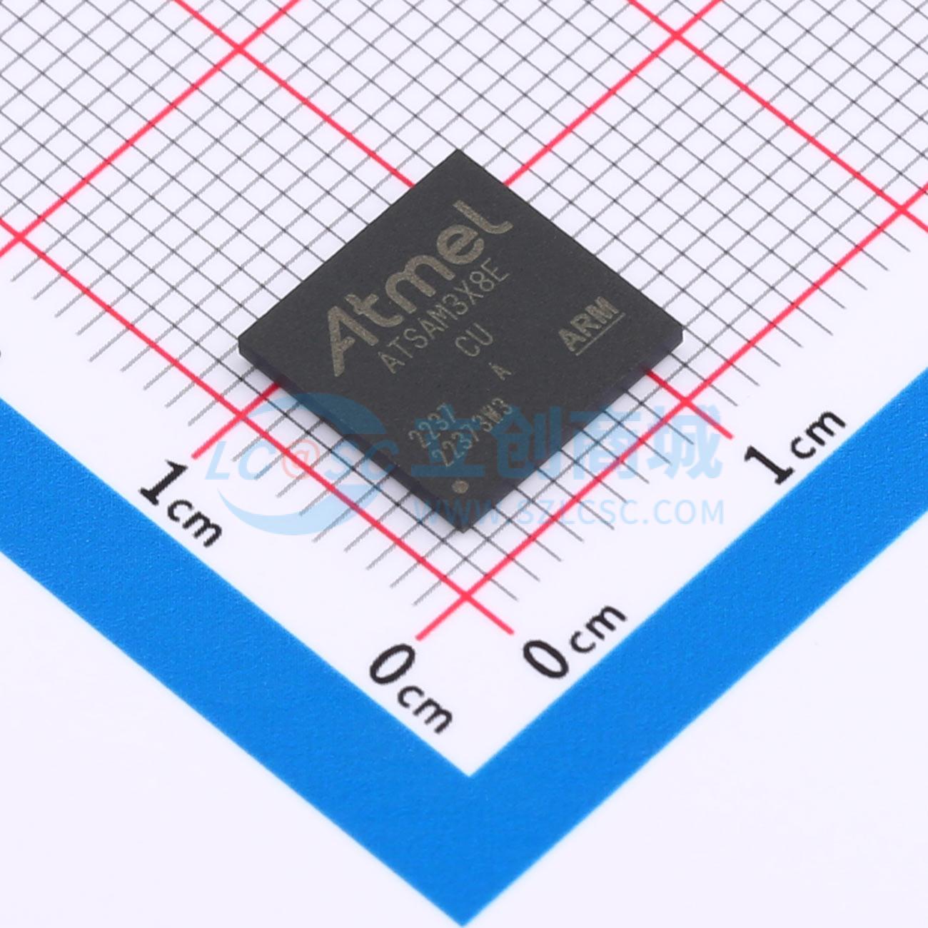 点击查看大图 ATSAM3X8EA-CU实物图