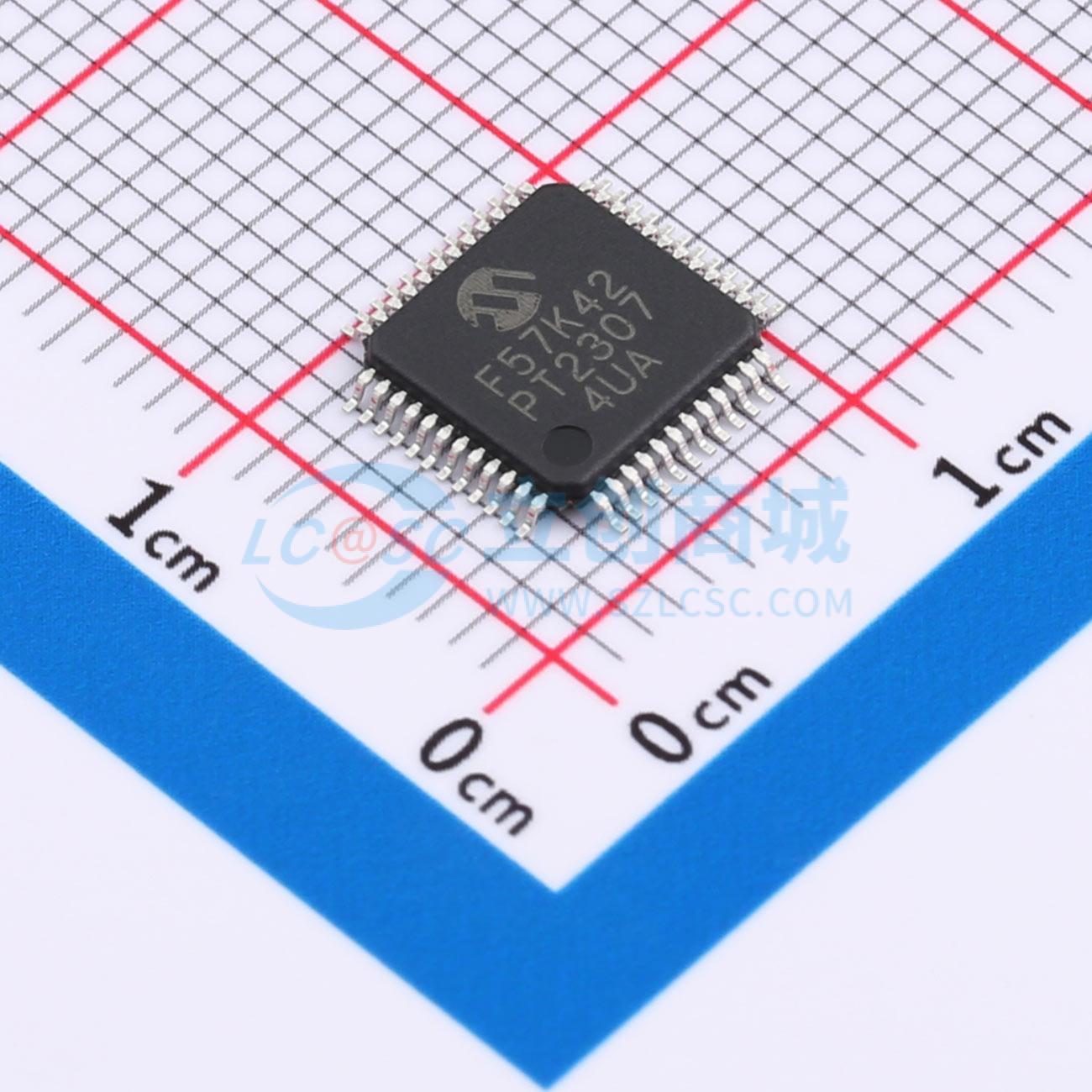 点击查看大图 PIC18F57K42-I/PT实物图