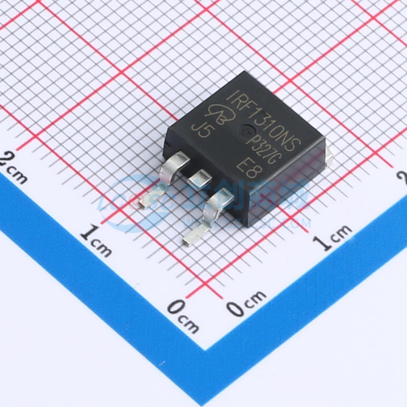 点击查看大图 IRF1310NSTRR-VB实物图