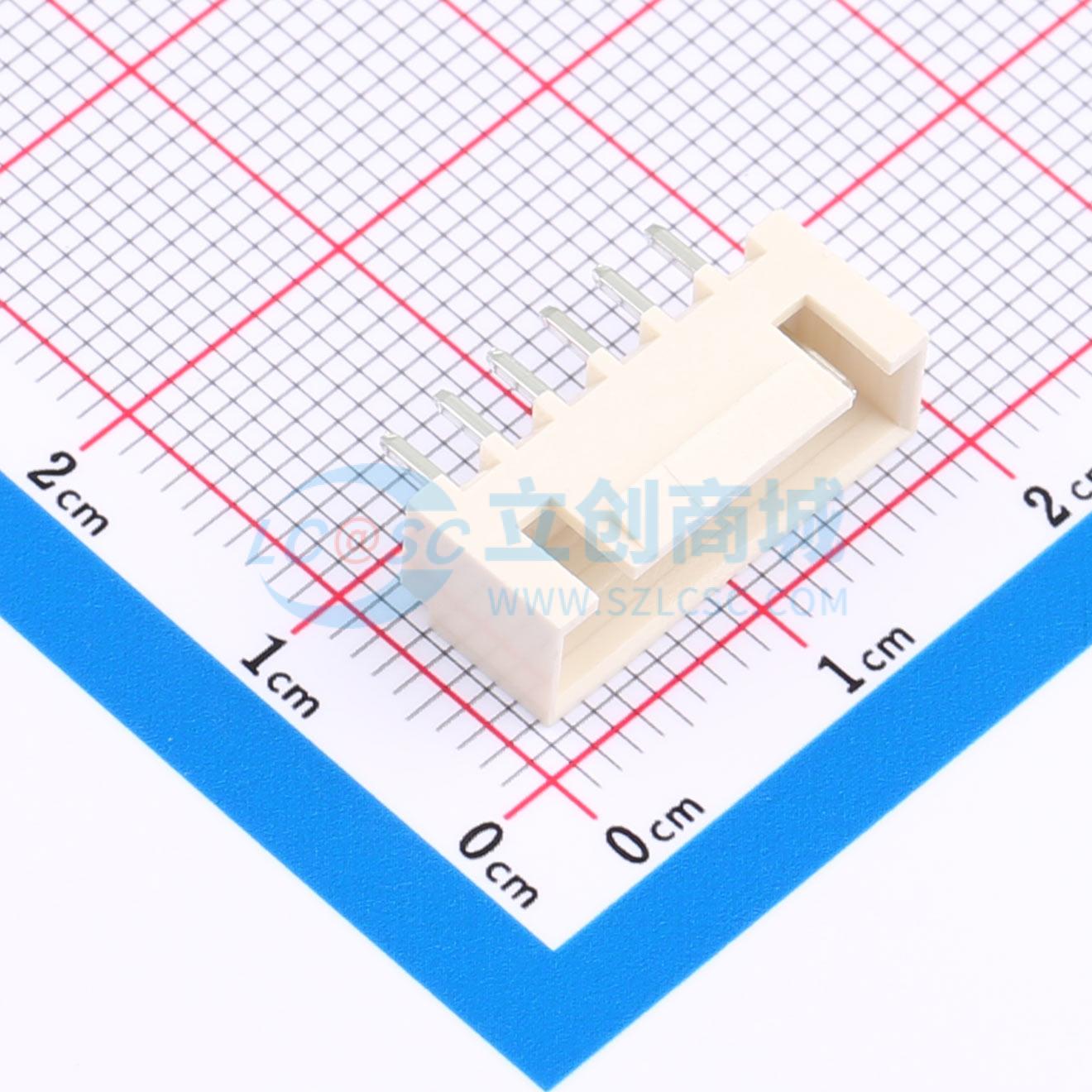 2.54-6P ZZDK MS实物图