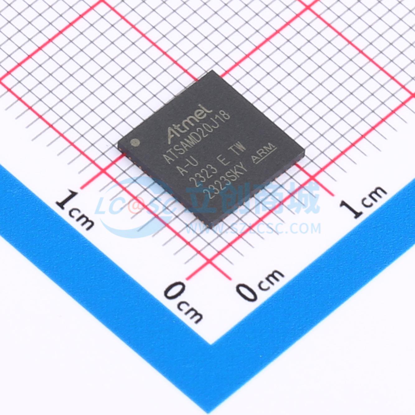 点击查看大图 ATSAMD20J18A-MU实物图